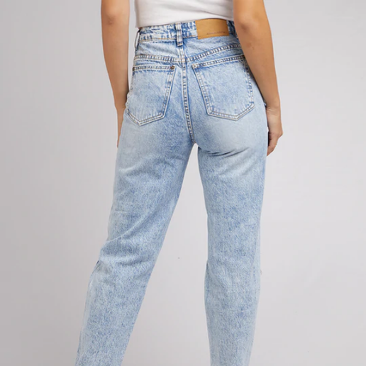 All About Eve Ellen Mom Jean - Light Blue