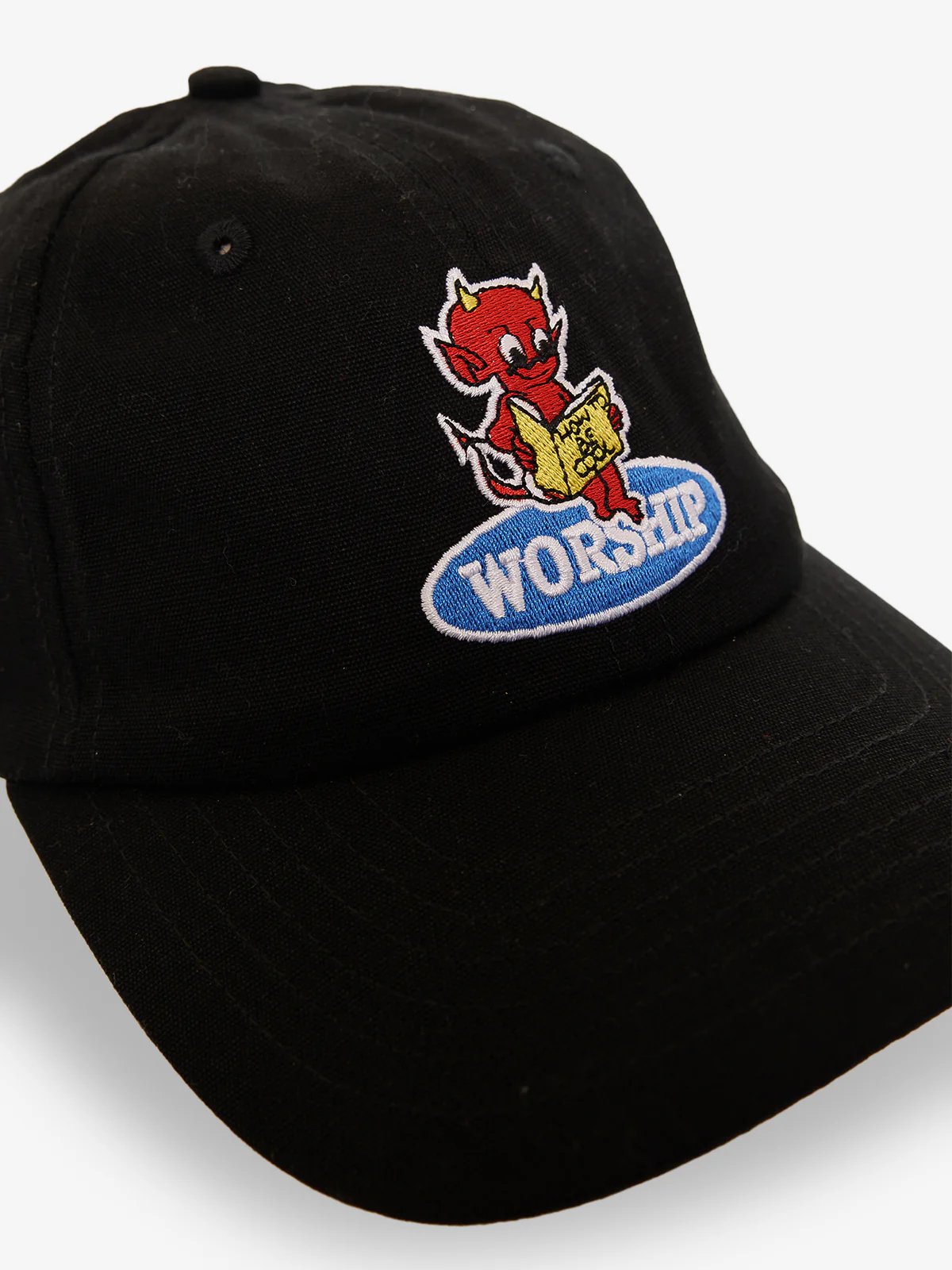 WORSHIP Be Cool 6 Panel Hat - Black