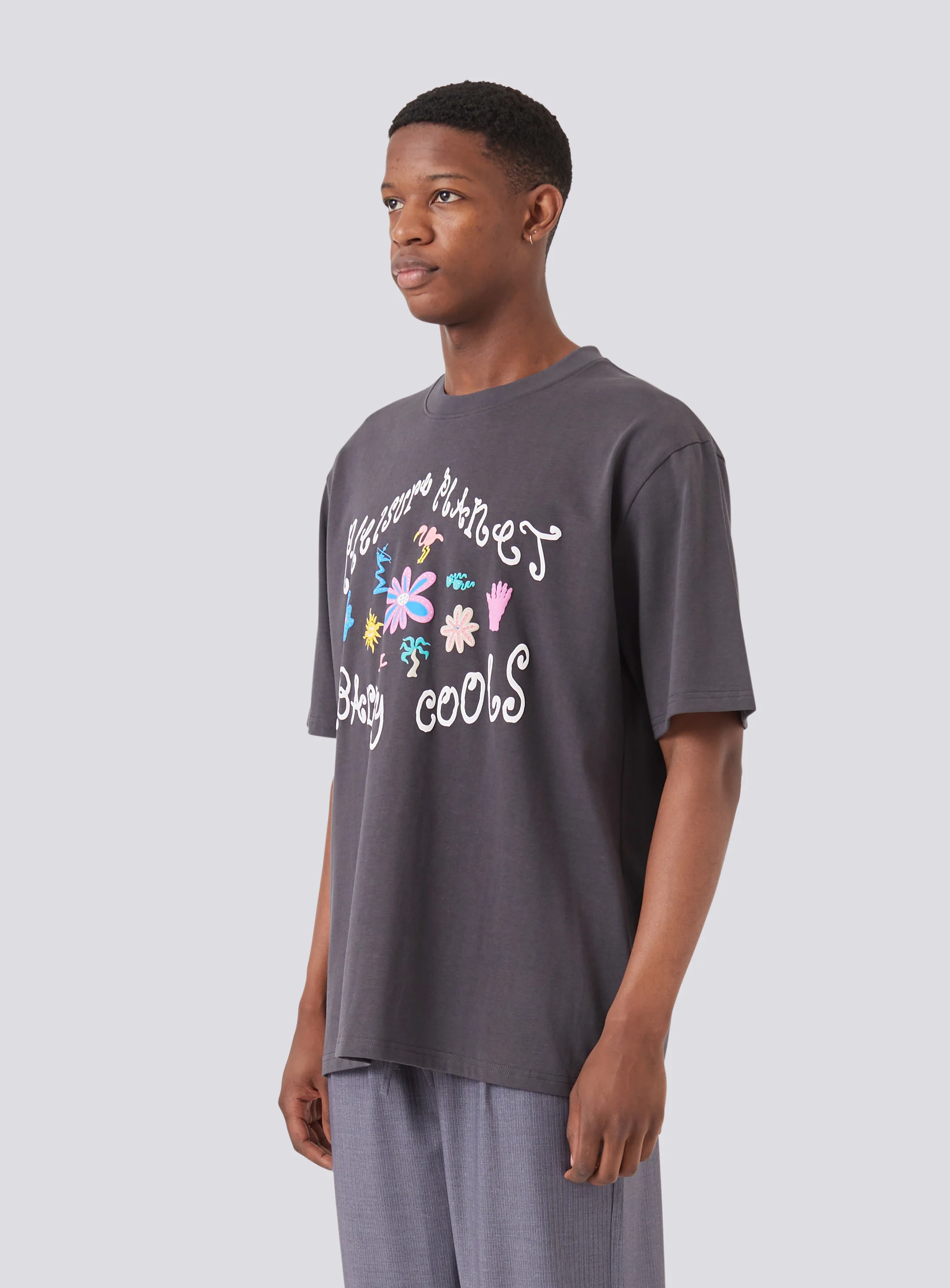 BARNEY COOLS Planet tee - Pigment black