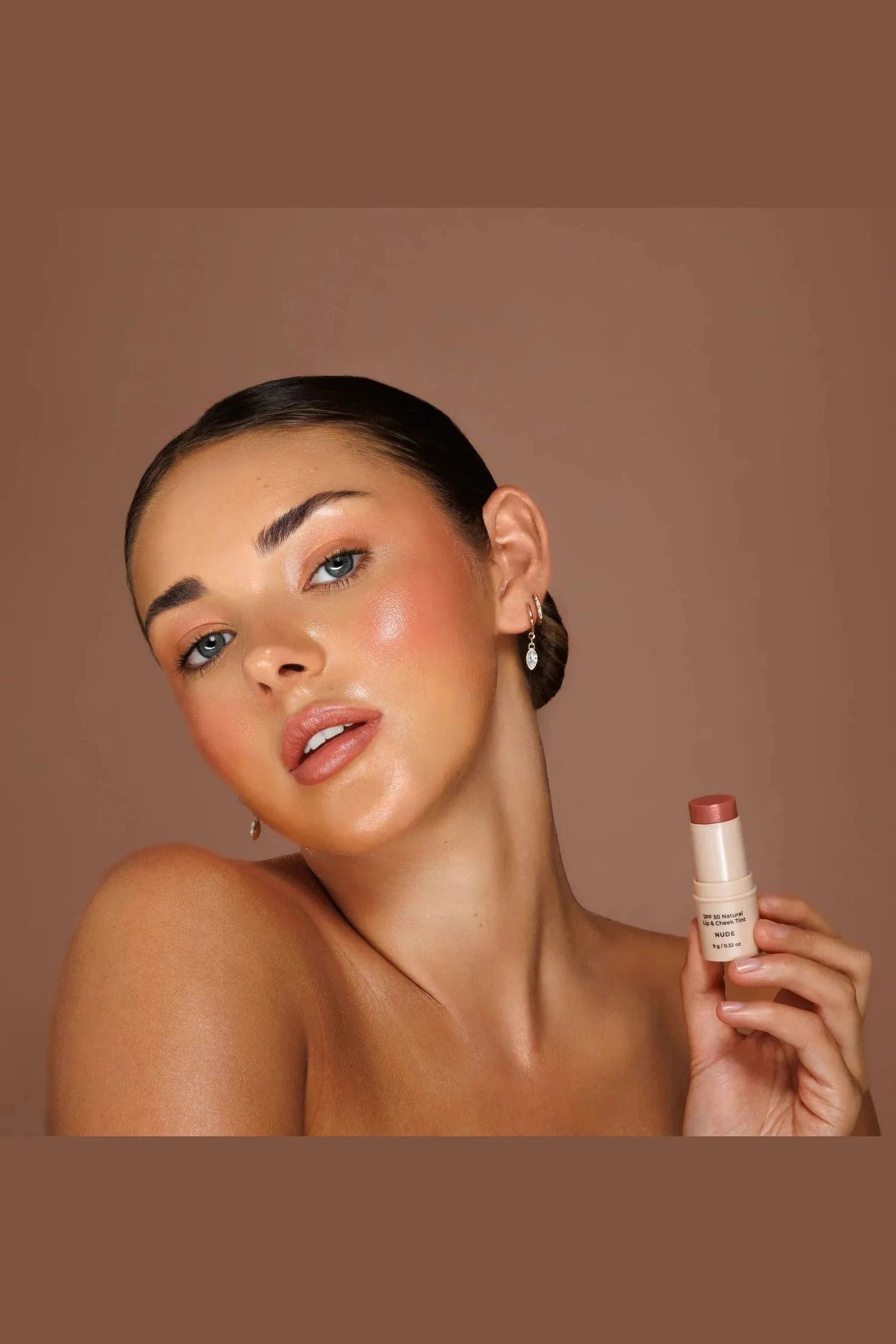 AVOCADO ZINC SPF 50 Natural lip & cheek tint - Nude