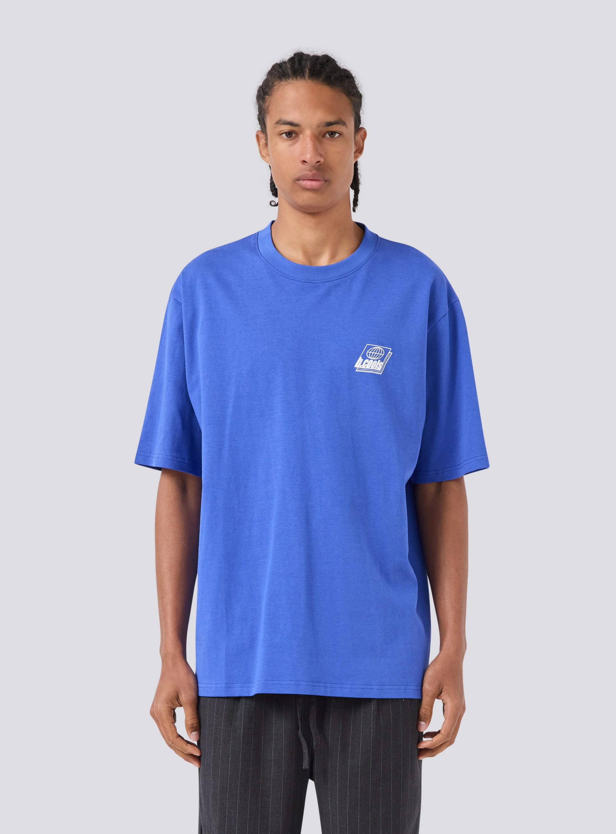 BARNEY COOLS Blueprint tee - Cyber blue