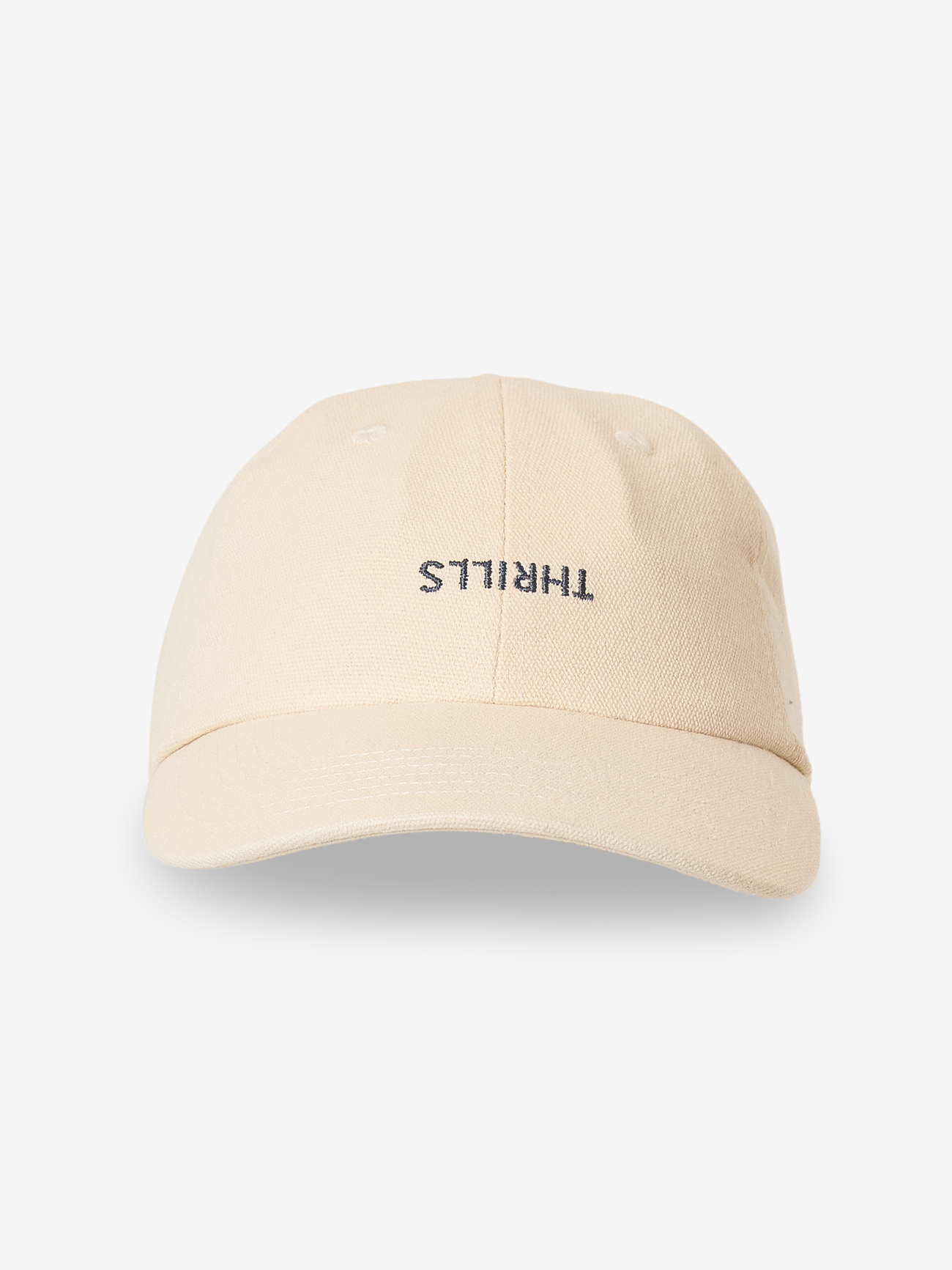 THRILLS Minimal Thrills 6 Panel Cap - Heritage white