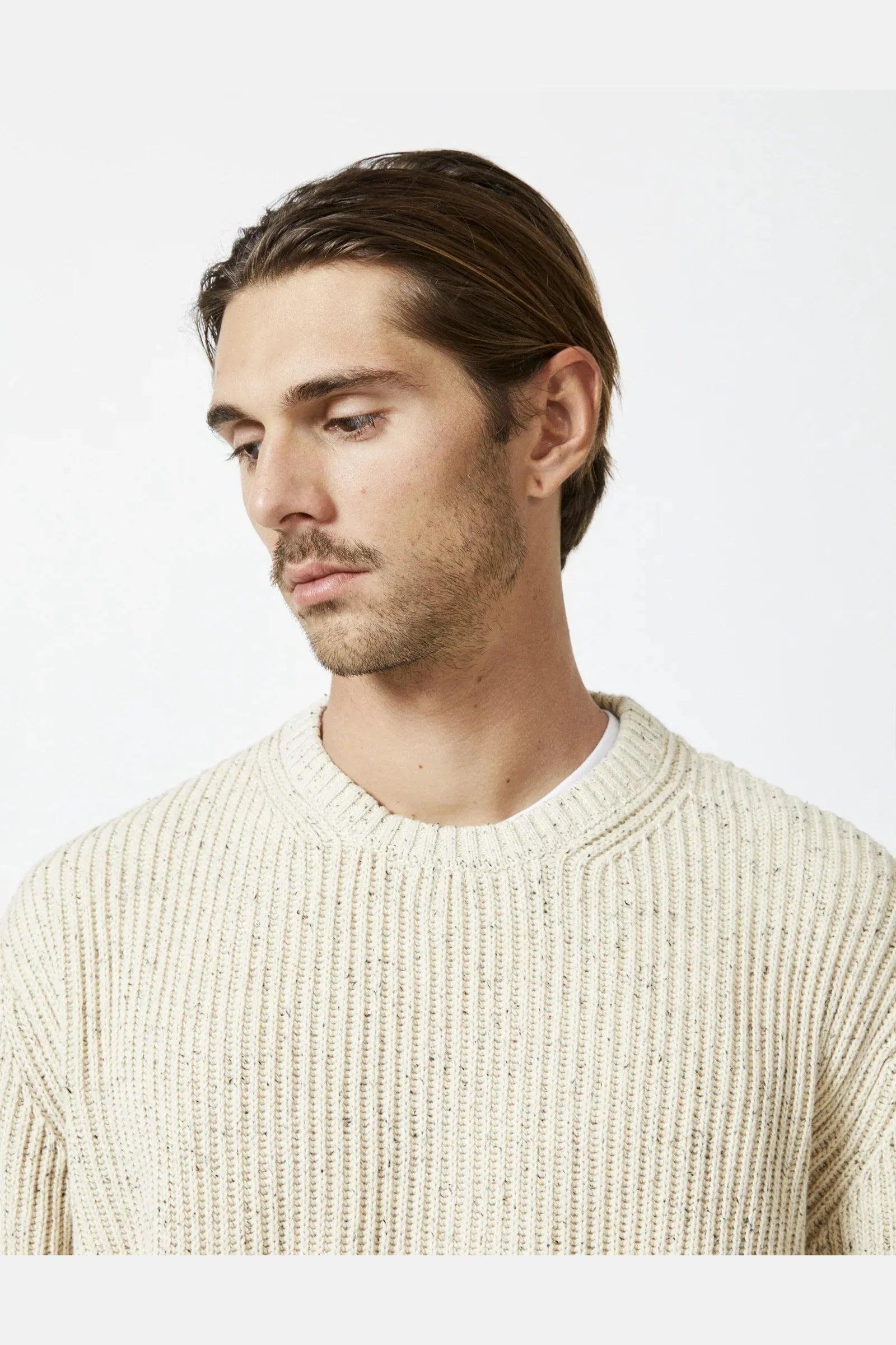 MR SIMPLE Fisher knit - Oatmeal