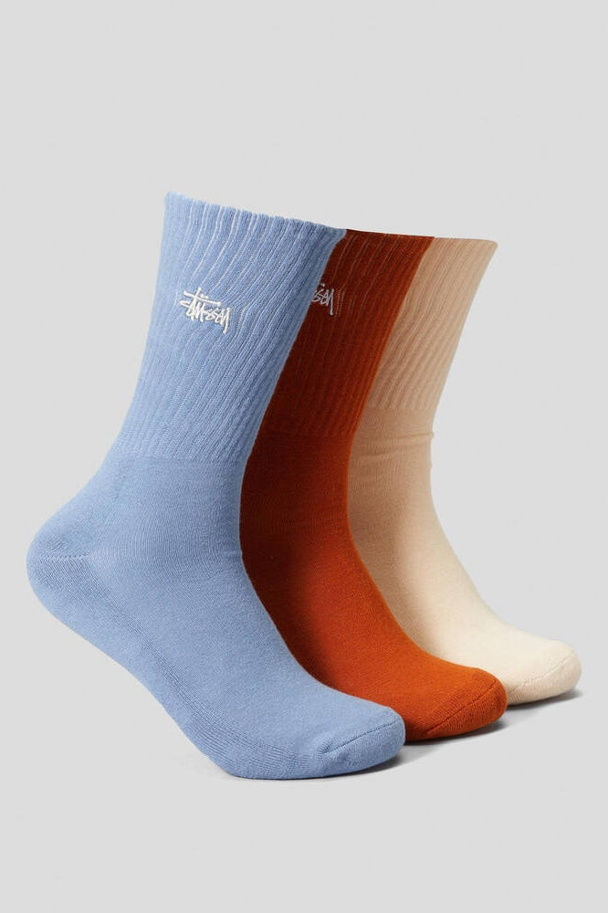 STUSSY Mens graffiti sock 3pk