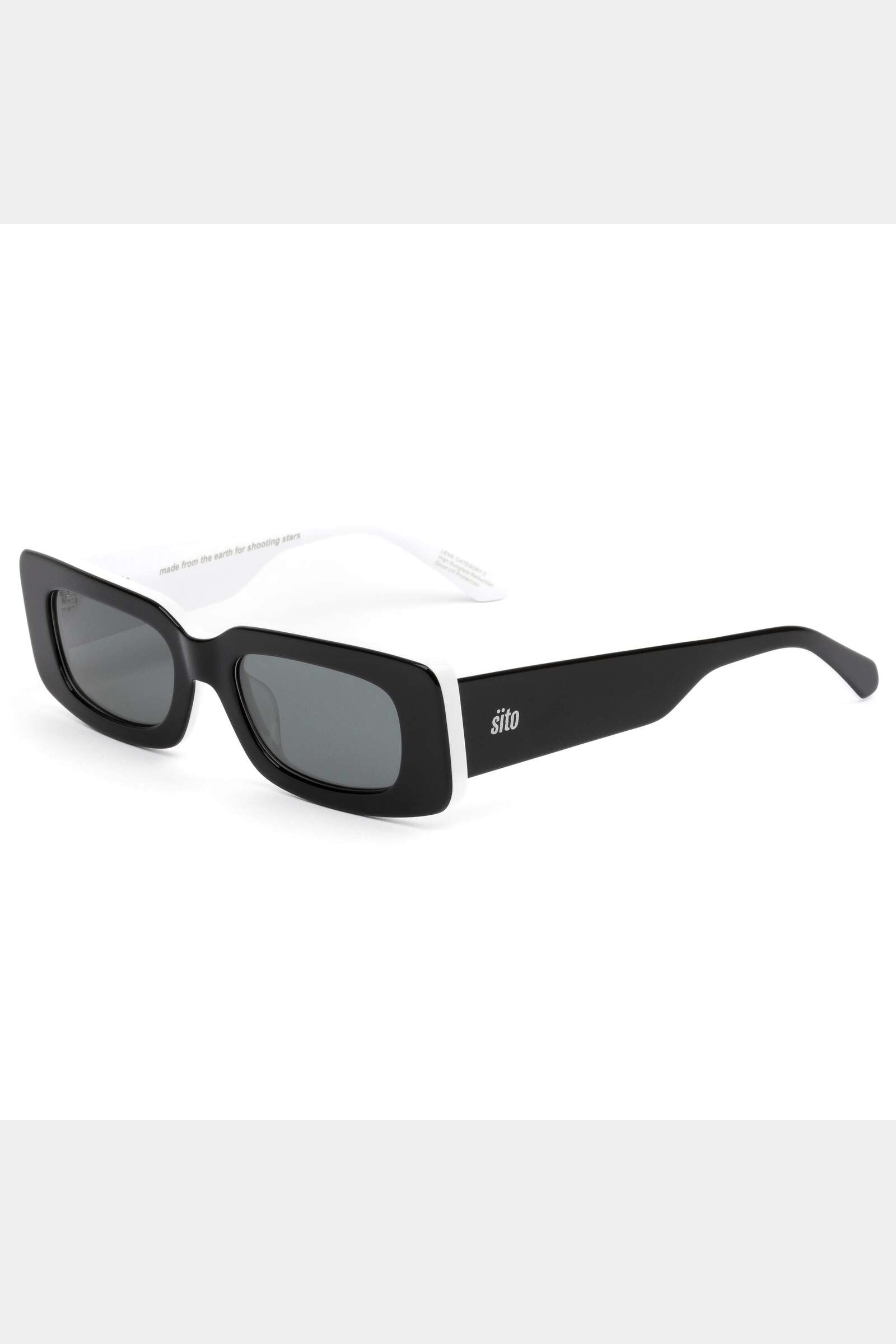 Sito reaching dawn - black/white/iron grey polarized