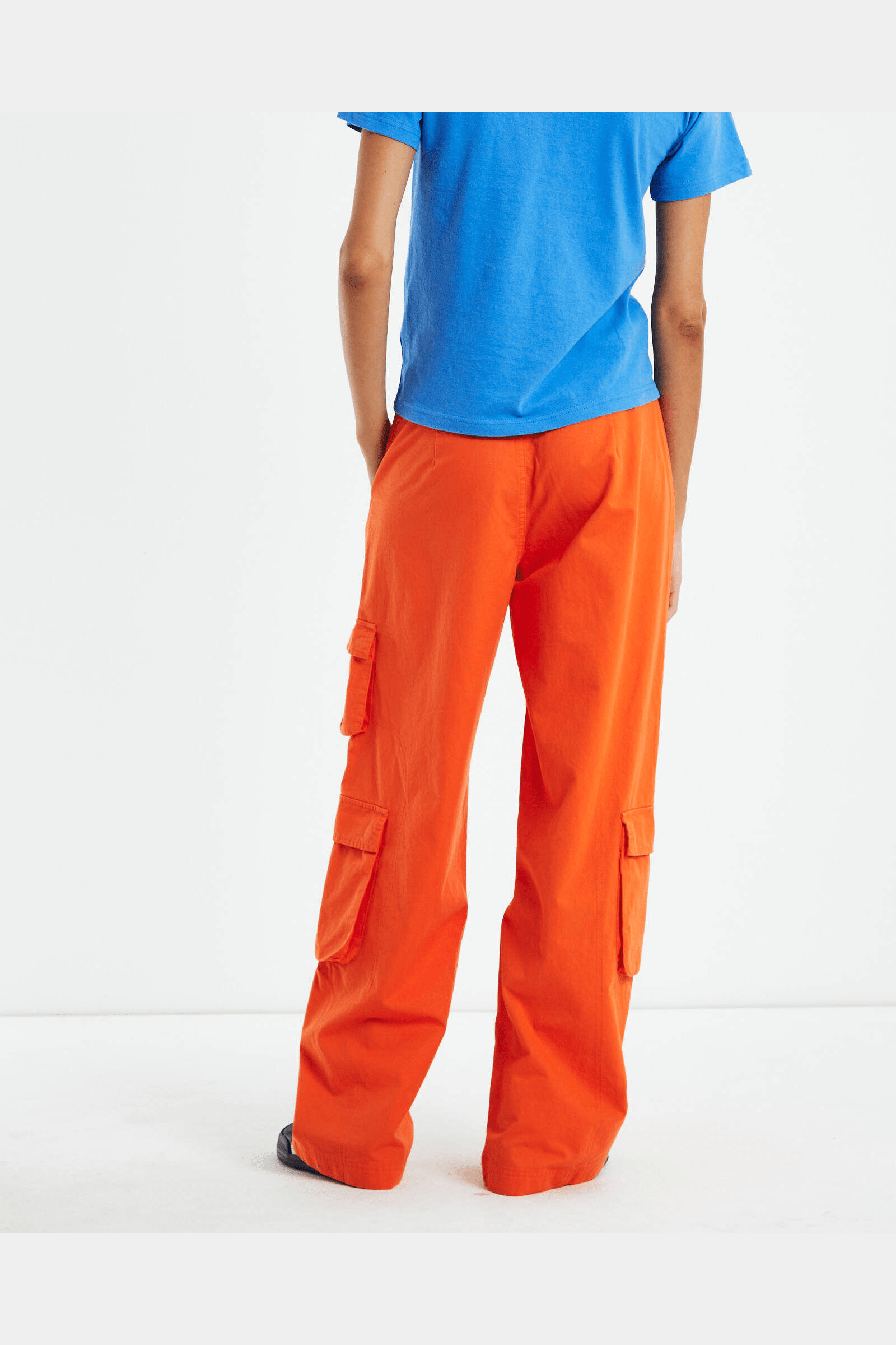 Misfit water pipe cargo pant- sherbert