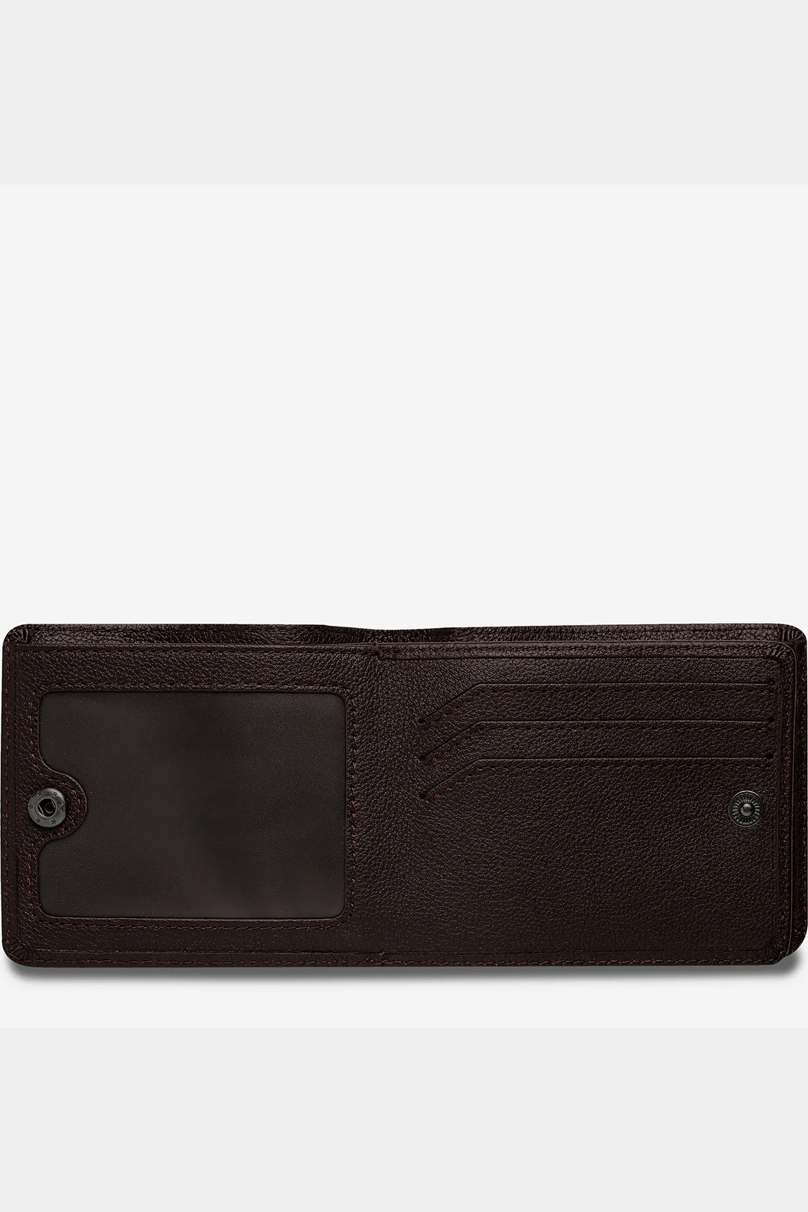 Status Anxiety Leonard Wallet Chocolate