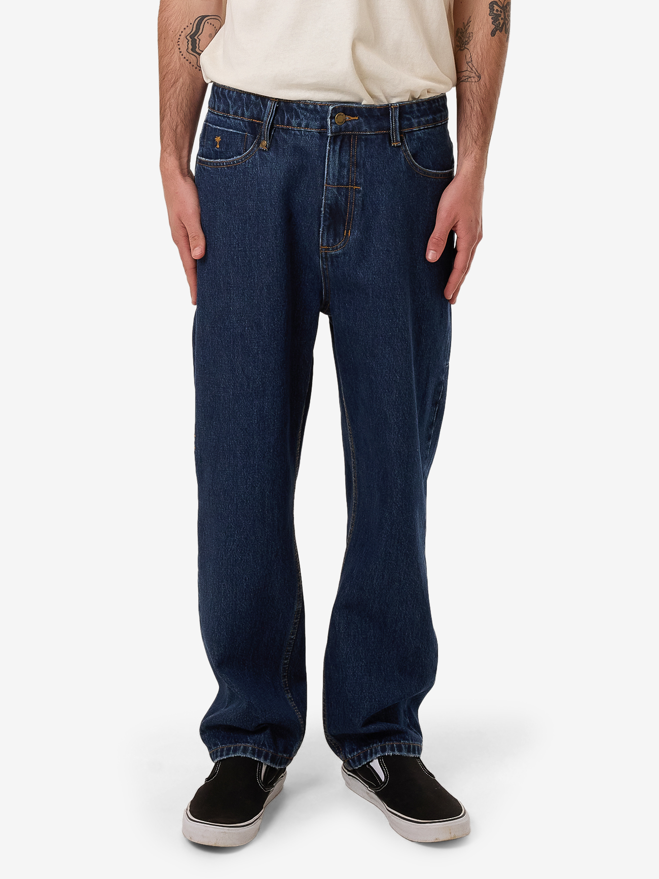 THRILLS Slacker denim jean - Rinsed ink