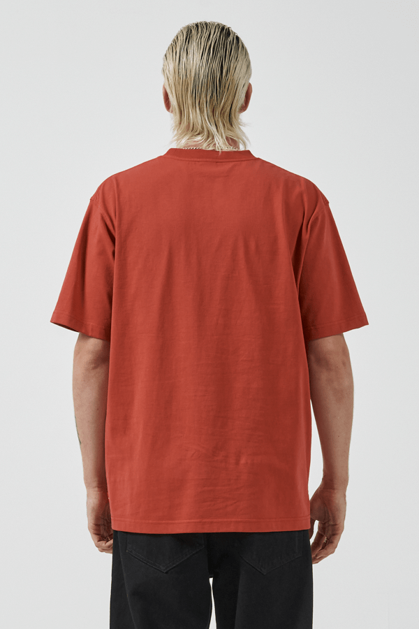 Worship Core Tee- Washed Red