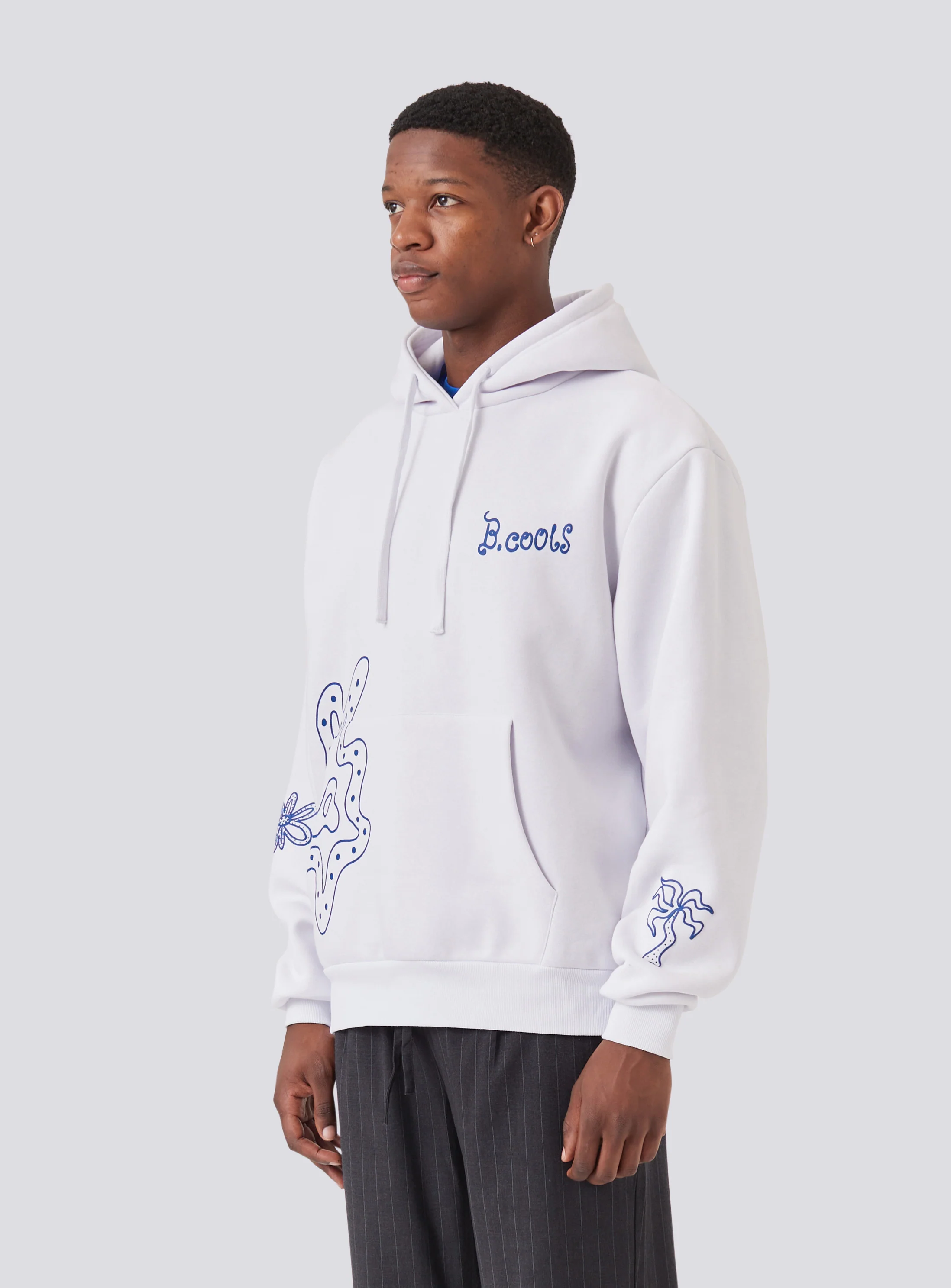 BARNEY COOLS Planet hood - White