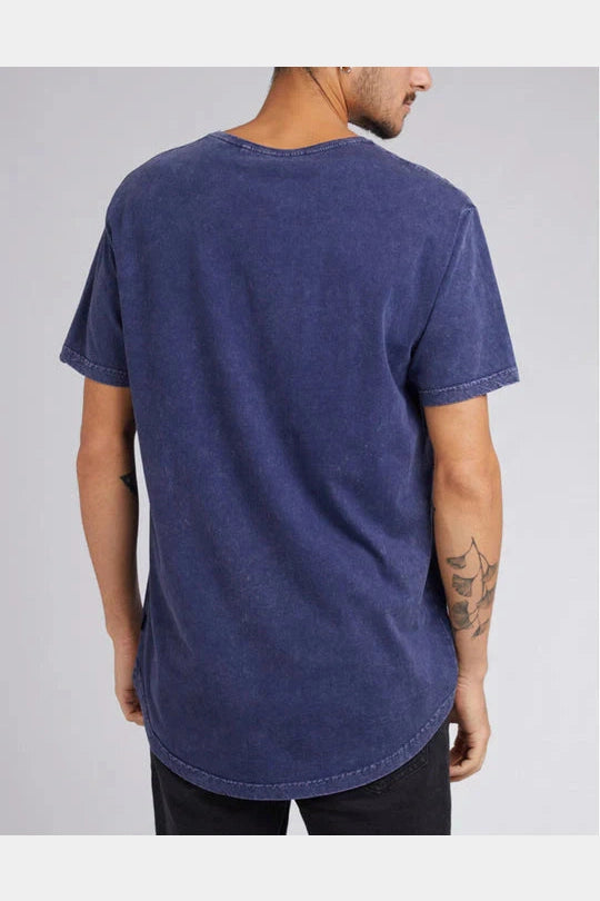 Silent theory acid tail tee - navy