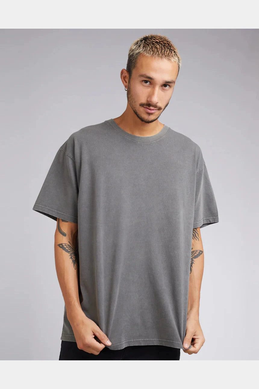 Silent Theory Oversized Tee - Coal