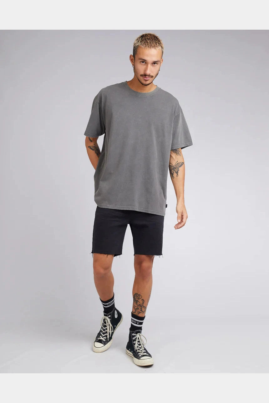 Silent Theory Oversized Tee - Coal