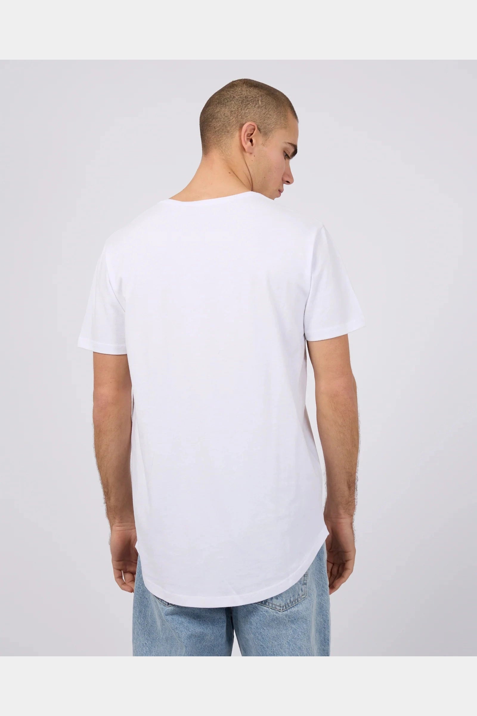 Silent Theory Tail Tee White