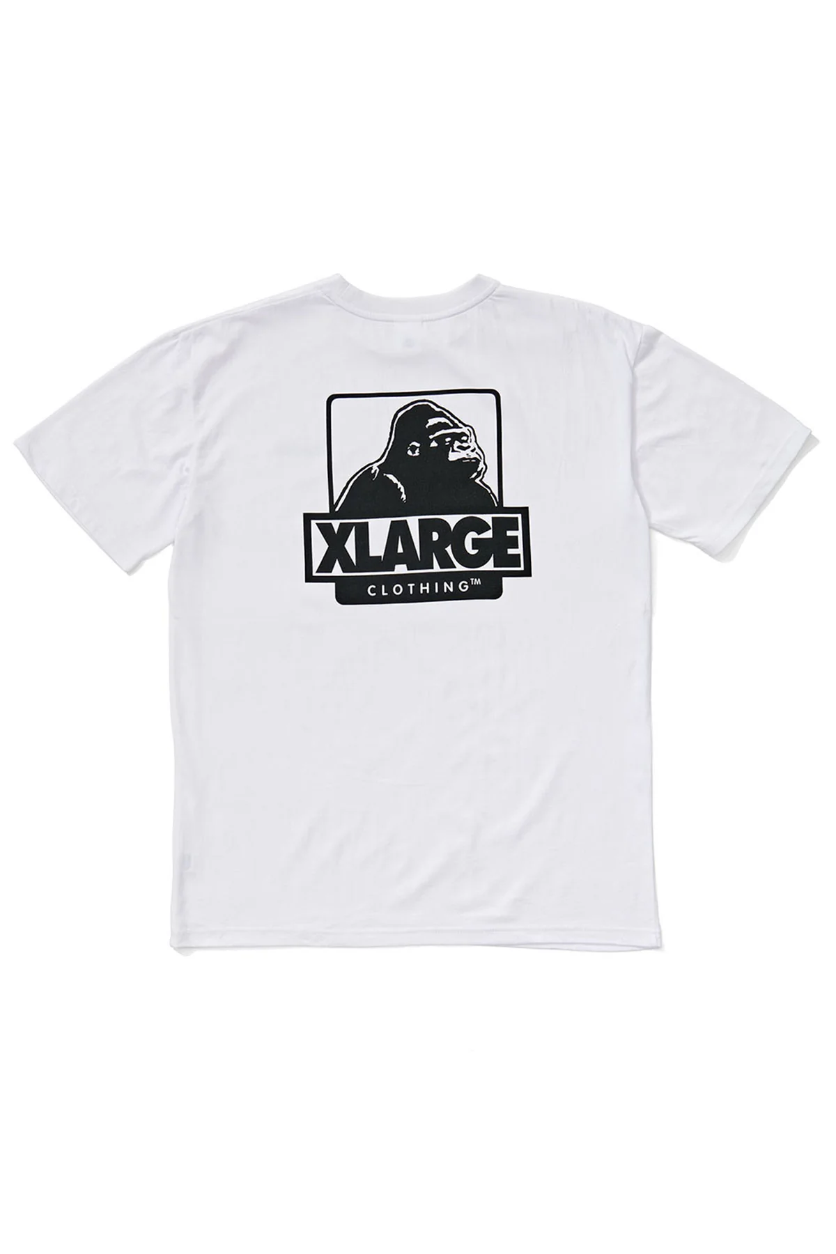 Xlarge - text logo ss tee - ivory