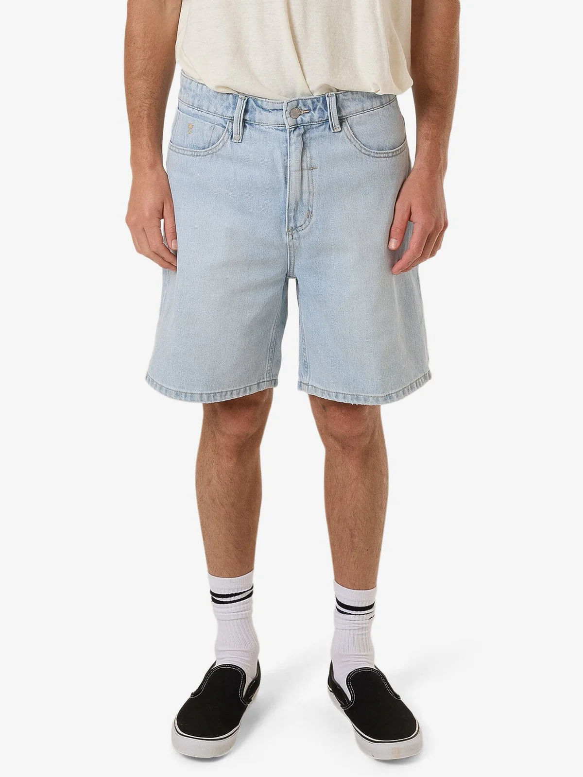 THRILLS Slacker Denim Short - Ether blue