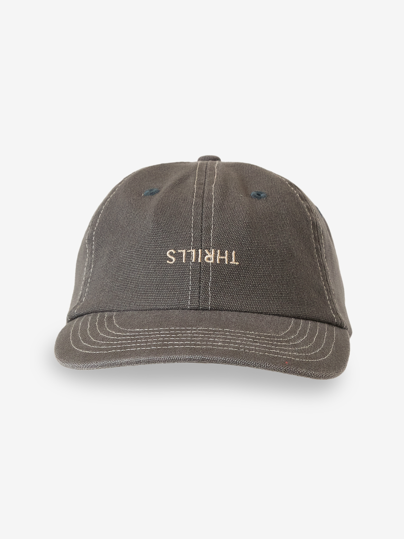 THRILLS Minimal Thrills 6 Panel Cap - Dark forest