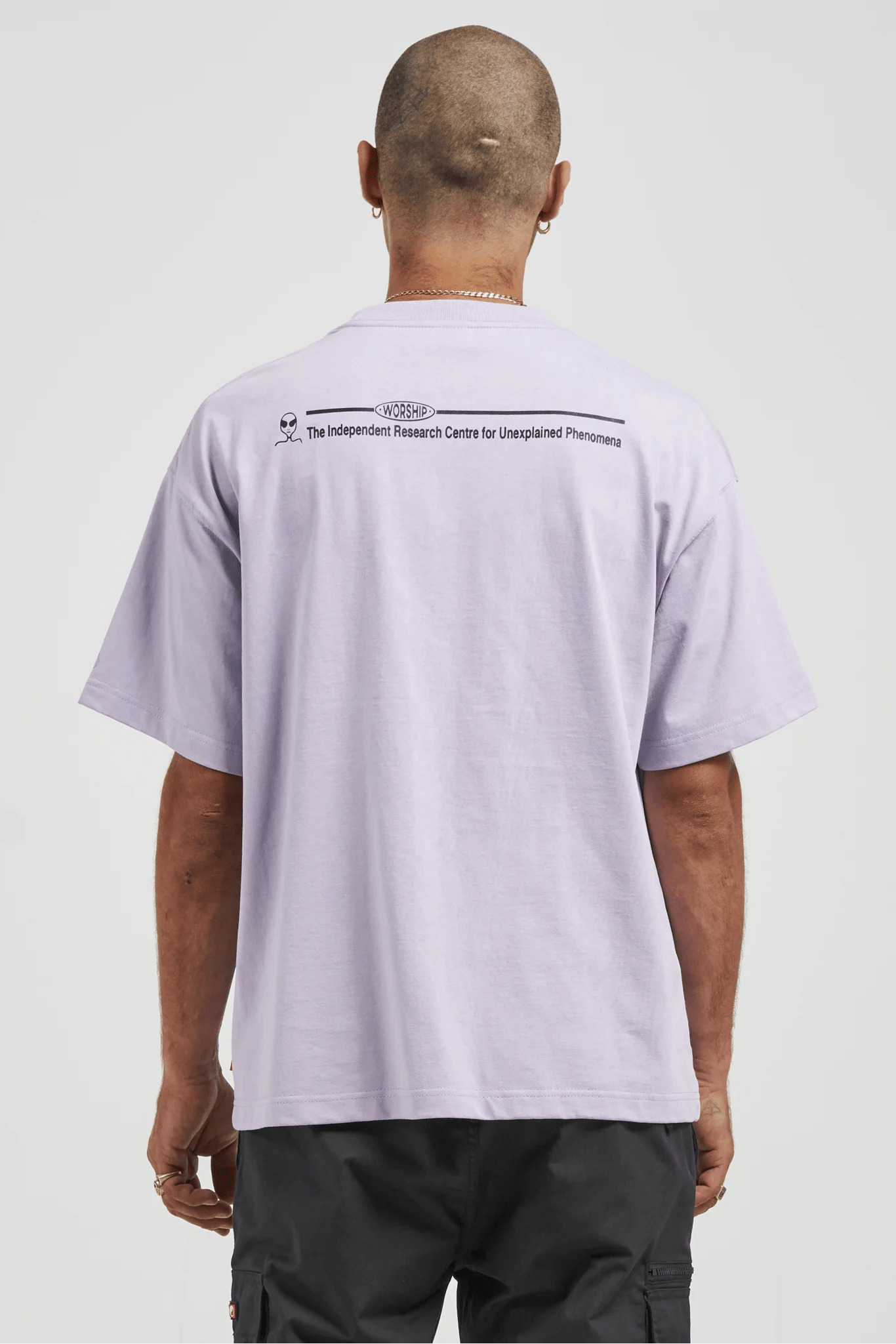 Worship zorg oversize tee - lavender