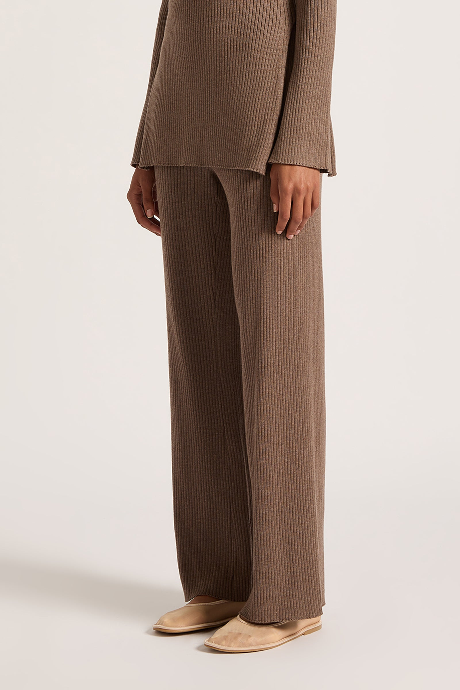 Nude Lucy MALO KNIT PANT Mocha