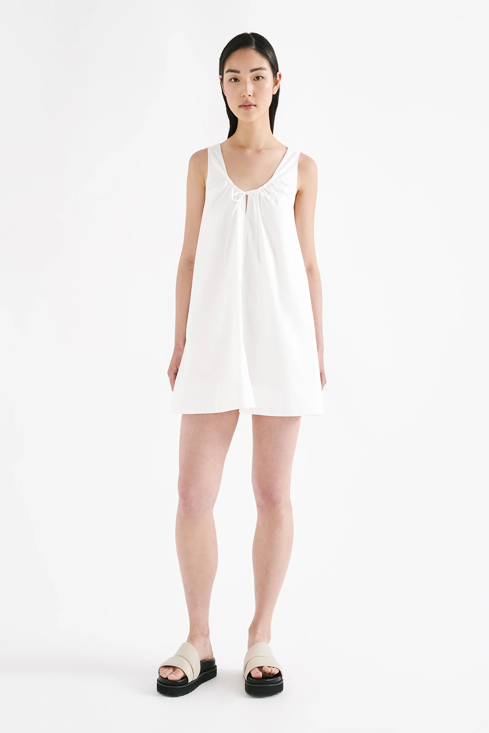 NUDE LUCY Inka mini dress - White