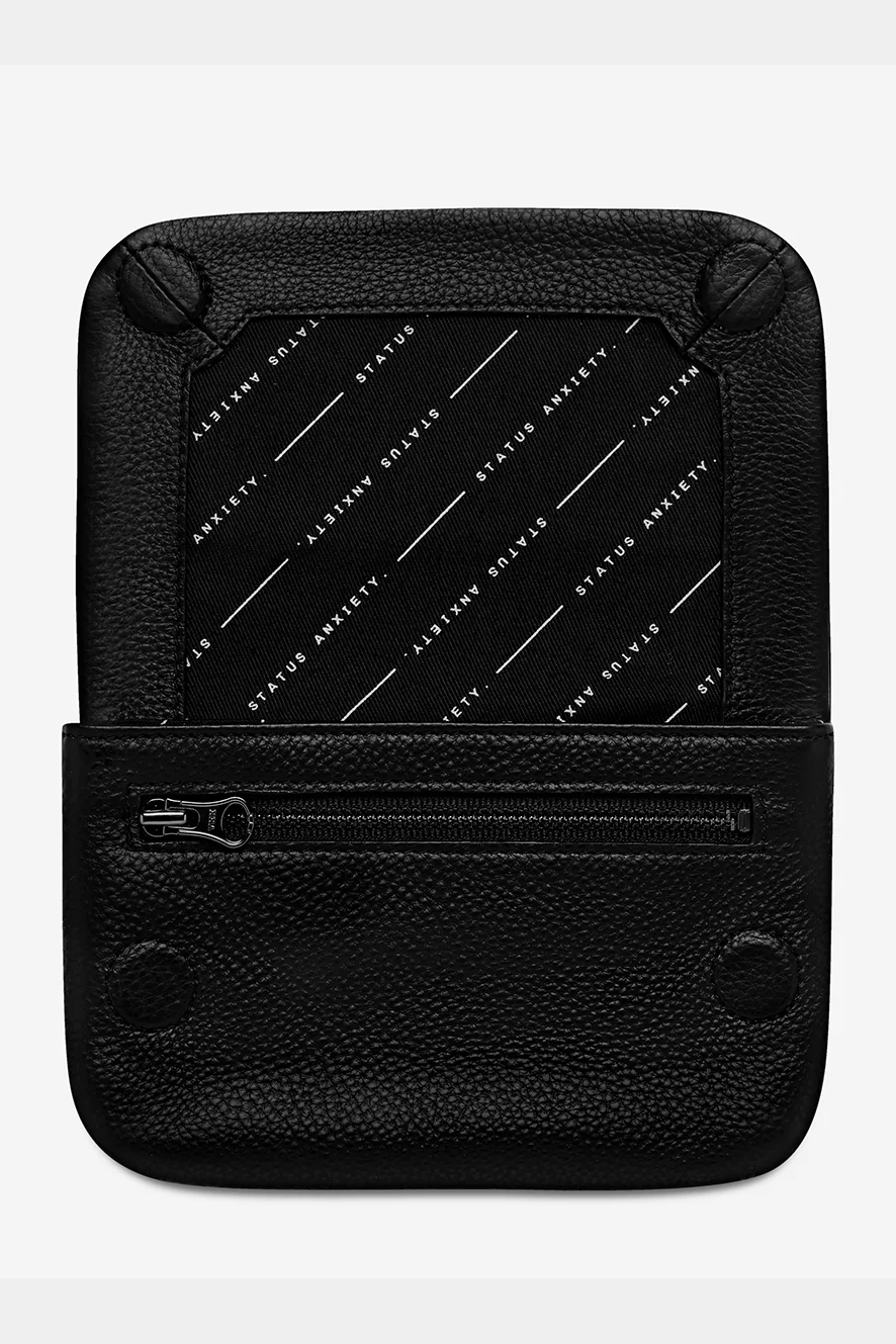 Status anxiety impermanent wallet - black