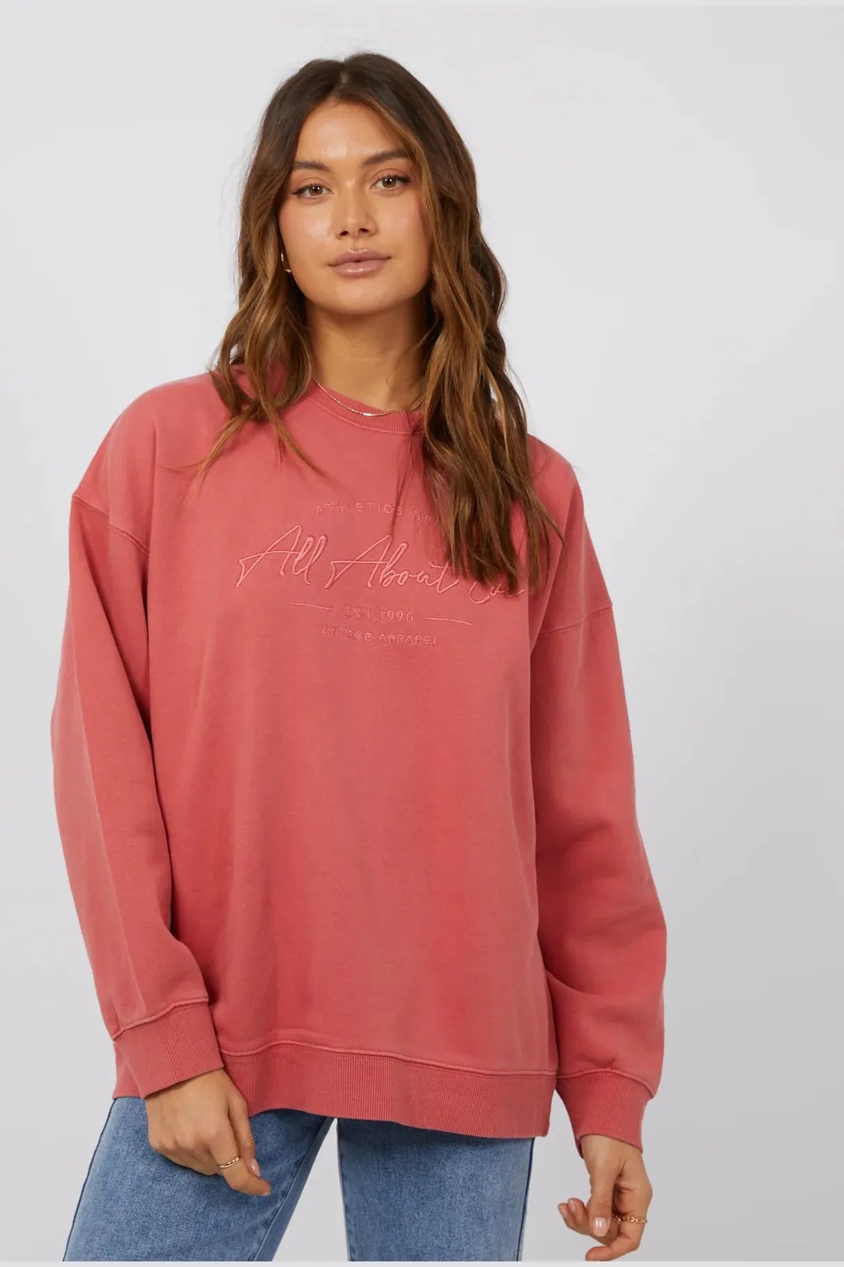 All About Eve Classic Crew - Blush