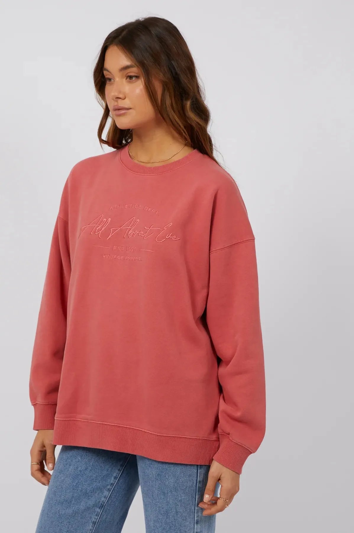 All About Eve Classic Crew - Blush