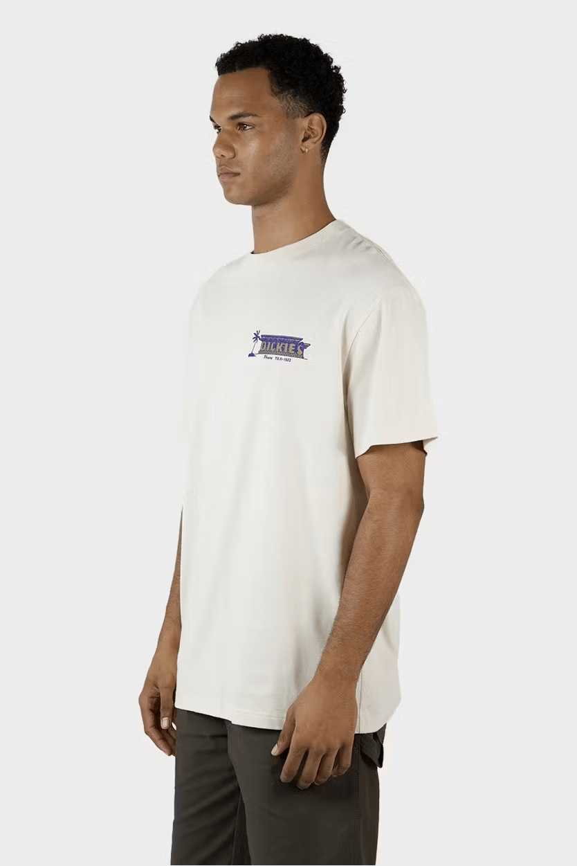 DICKIES Roadhouse 450 short sleeve relaxed fit tee - Bone