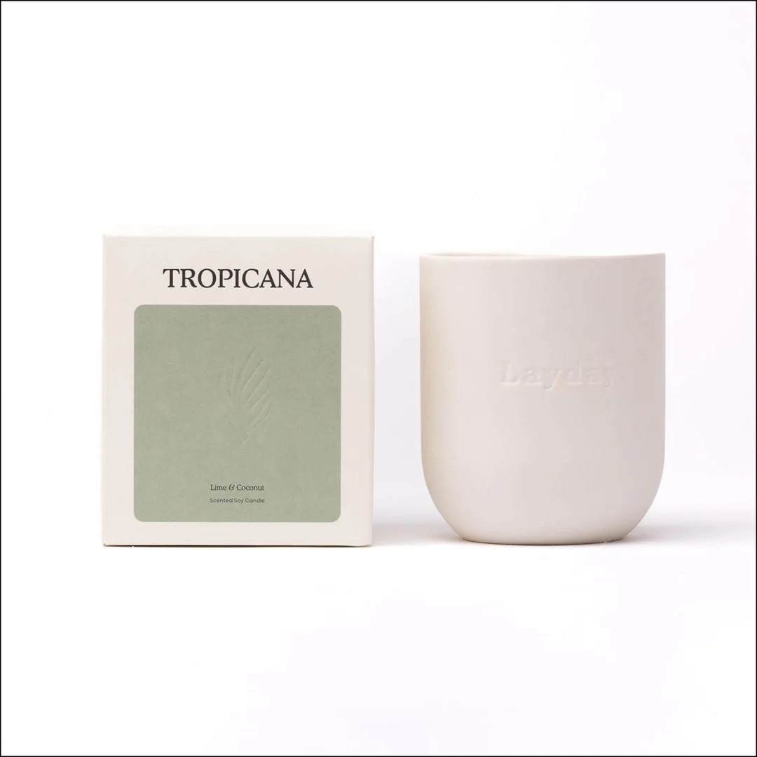 LAYDAY Tropicana Candle - Lime & Coconut