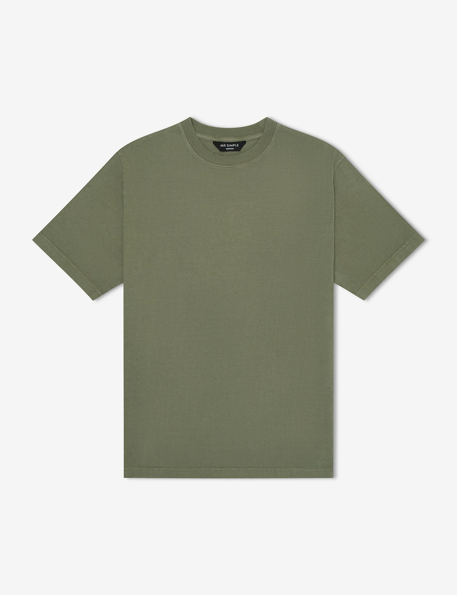 MR SIMPLE heavy weight tee - Sage