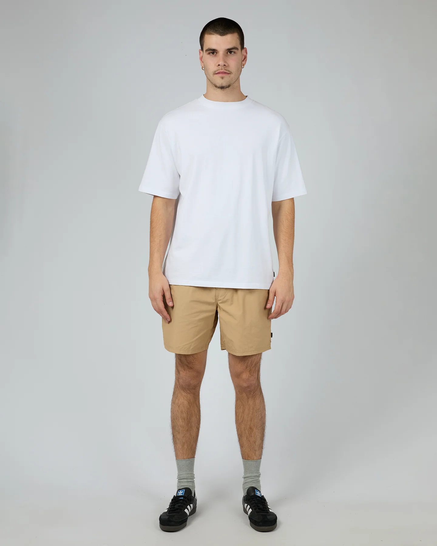 SILENT THEORY Vacay nylon short - Sand