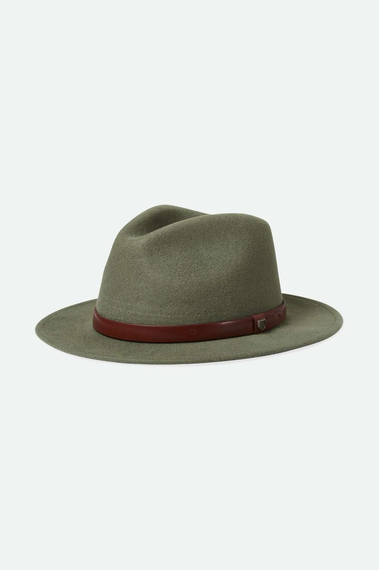 BRIXTON Messer fedora - light moss