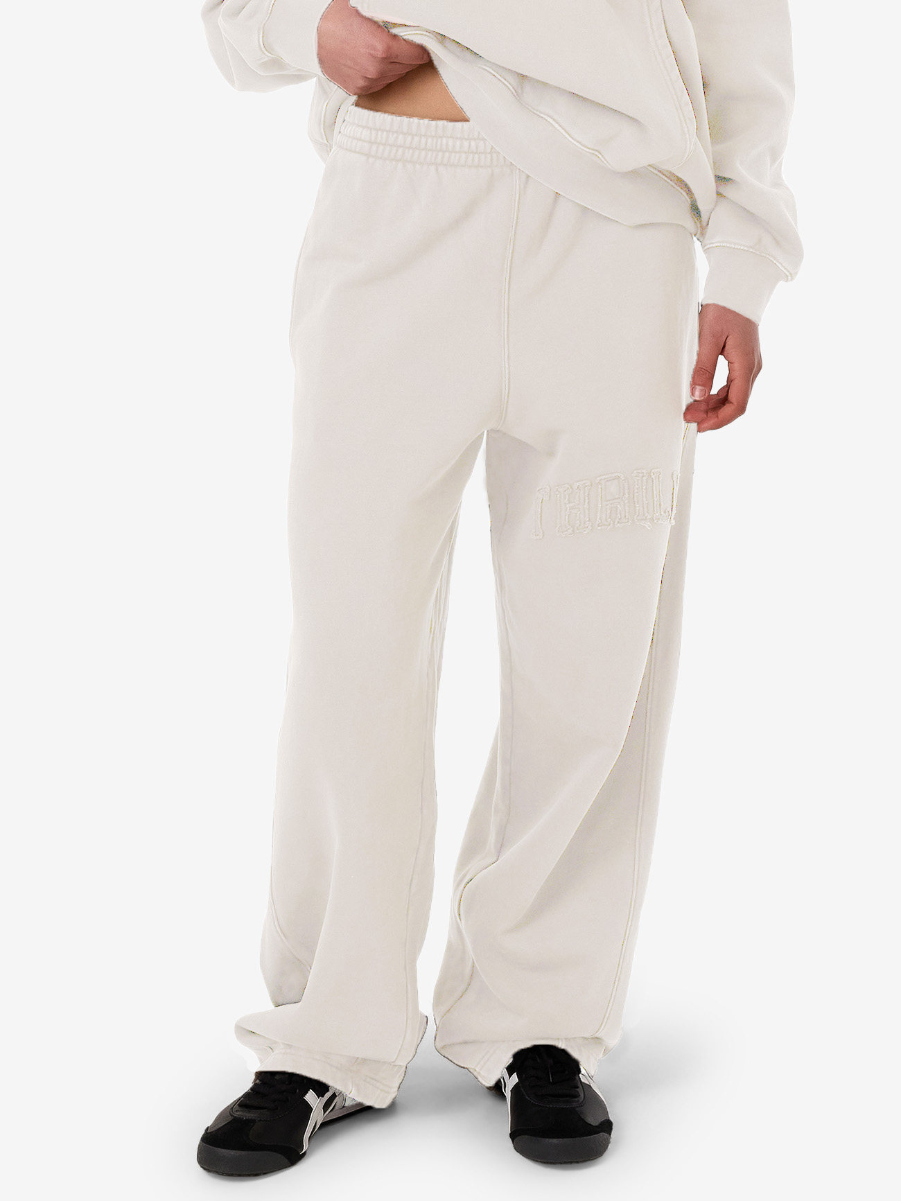 THRILLS Home advantage track pant - Tofu