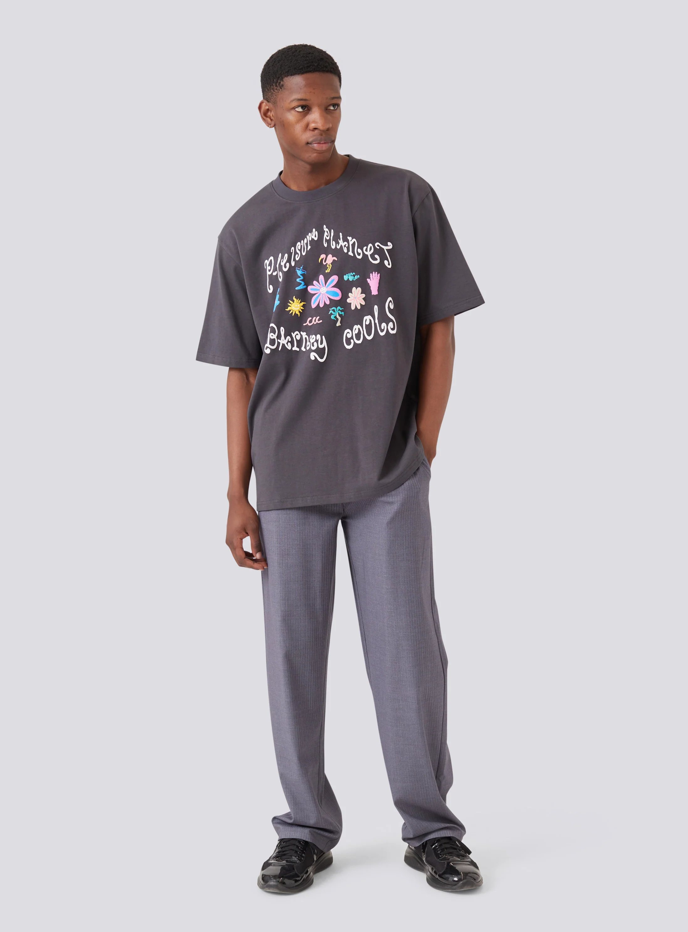 BARNEY COOLS Planet tee - Pigment black