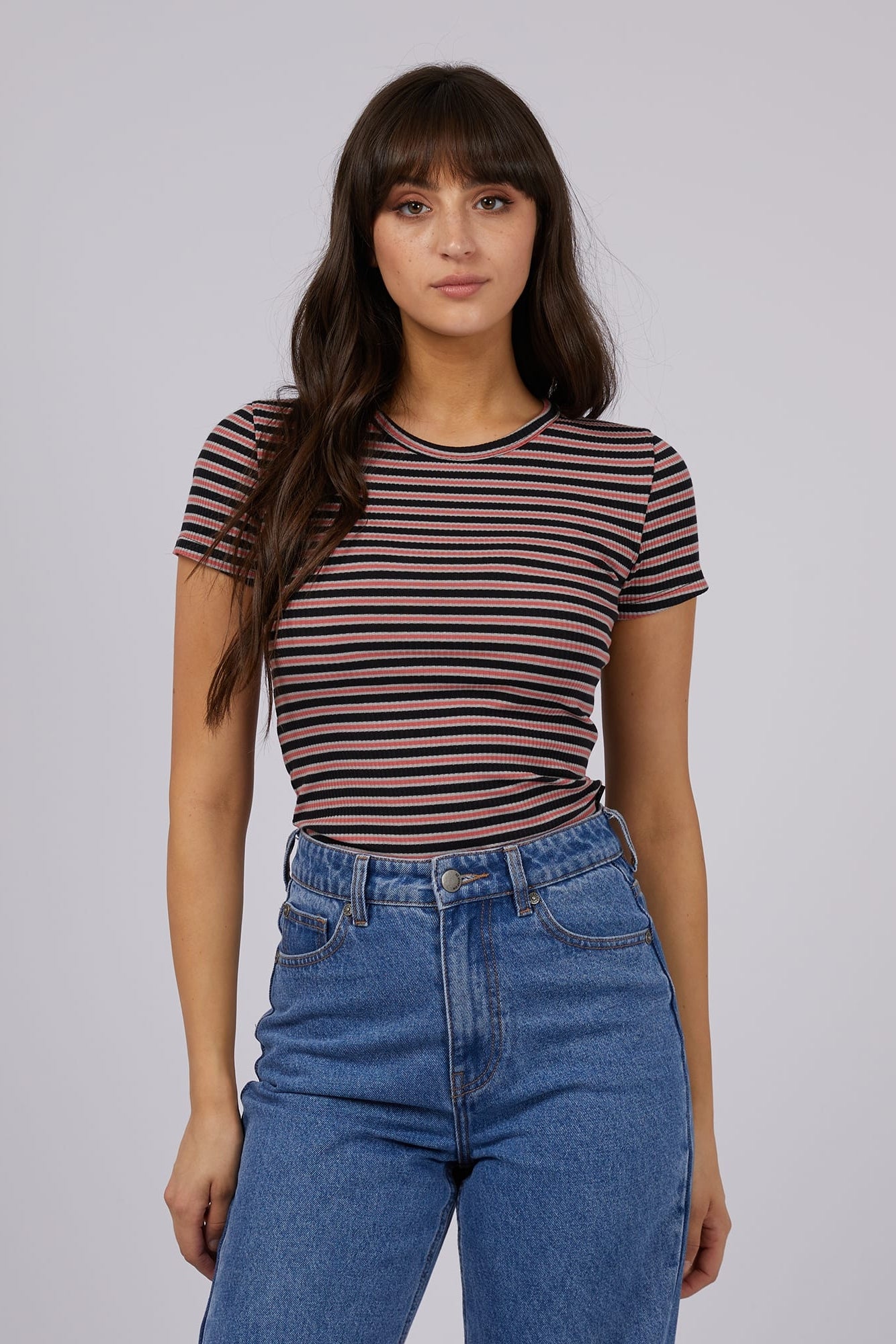All About Eve. Eve Rib Tee - Black