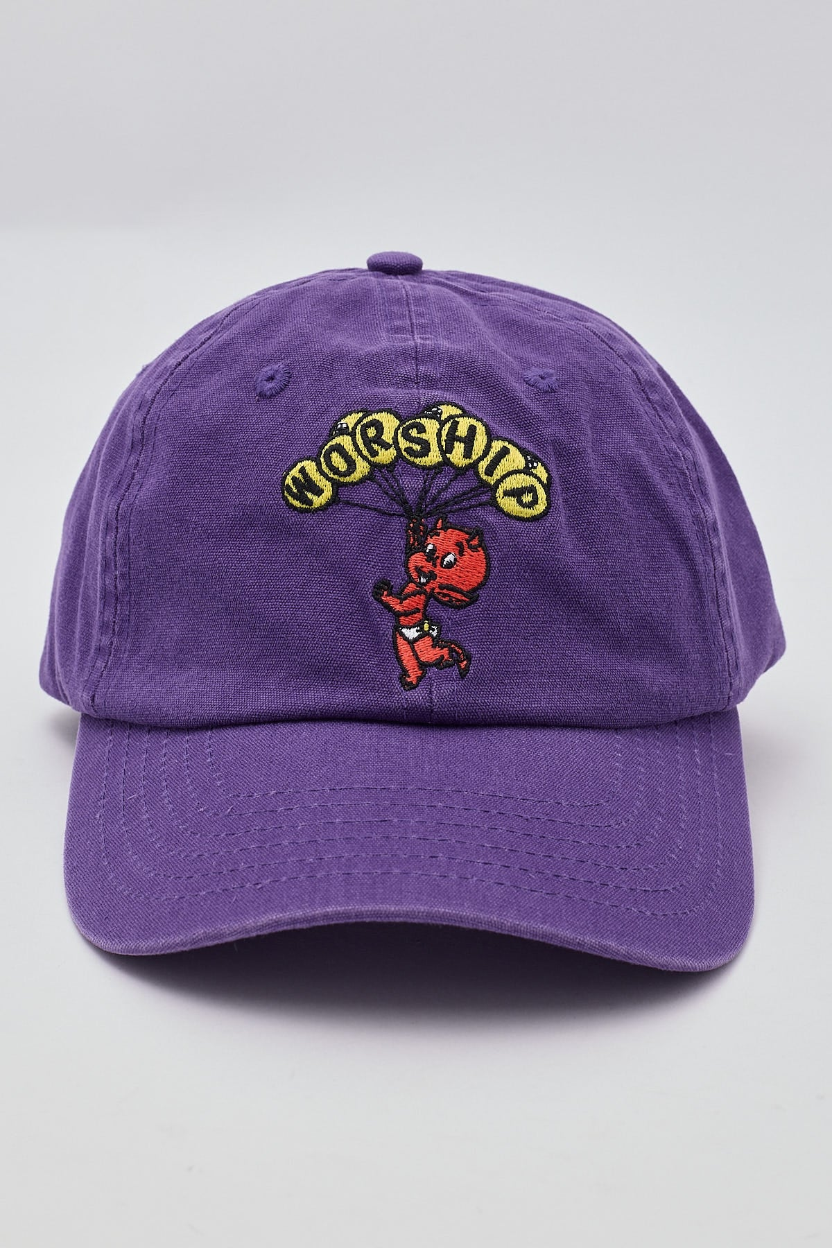 WORSHIP Floater dad cap - Purple