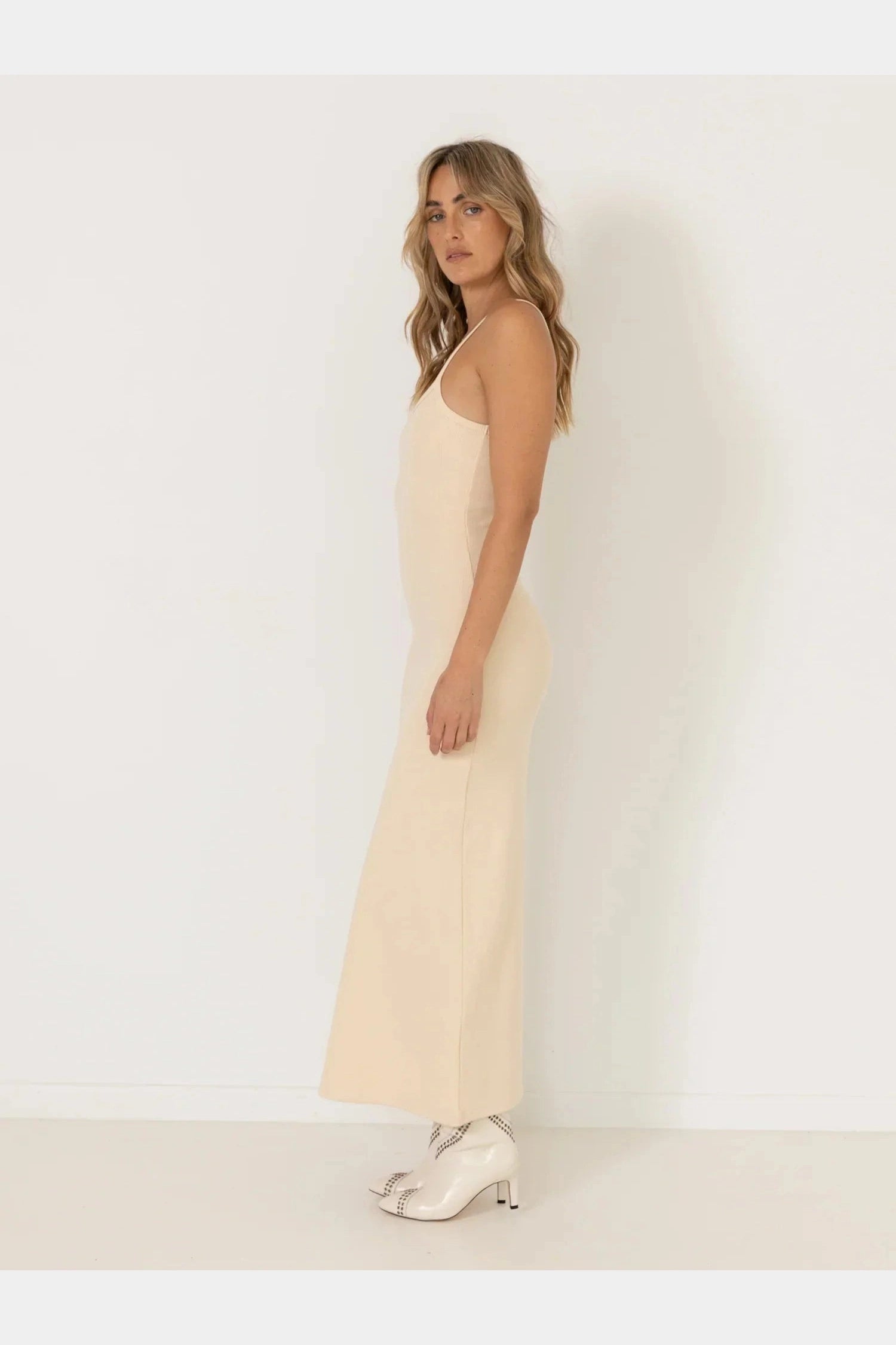 Summi summi a line maxi dress - cream