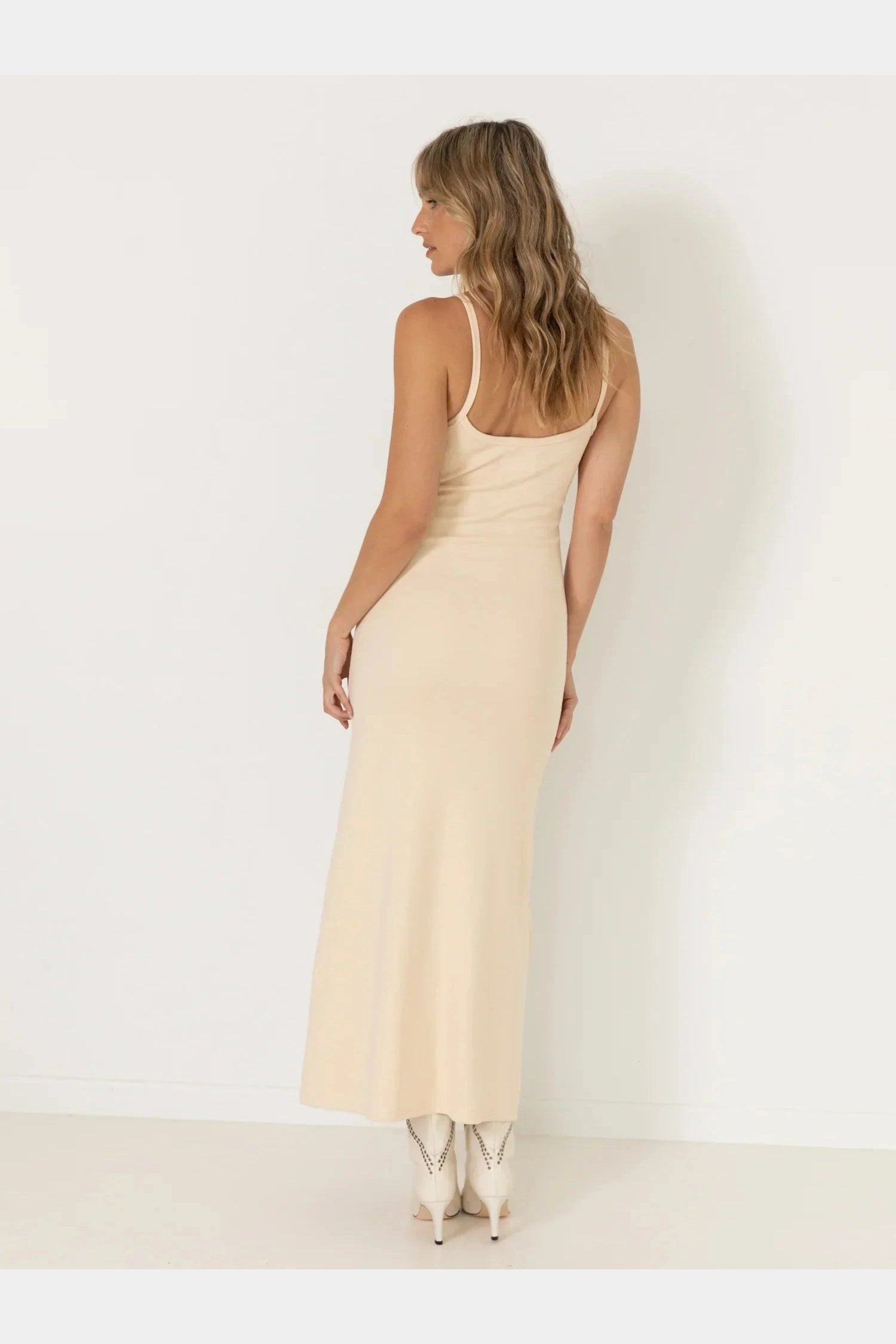 Summi summi a line maxi dress - cream