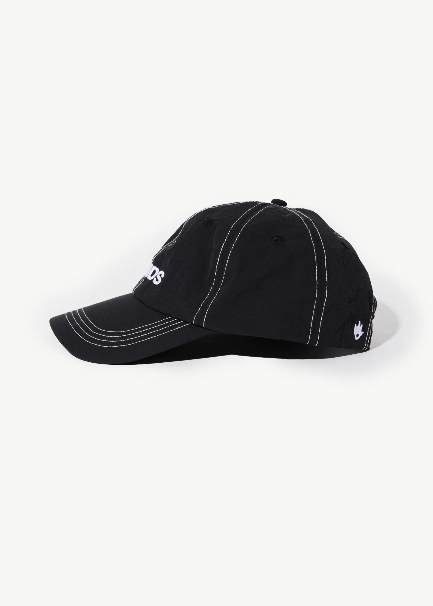 AFENDS Vinyl Recycled Six Panel Cap - Black