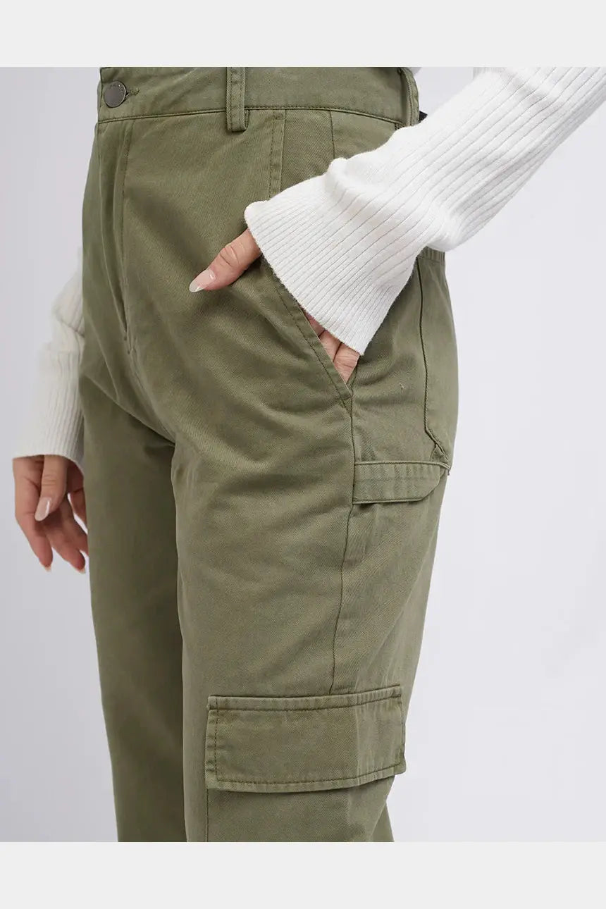 All About Eve Corey Cargo Pant- Khaki