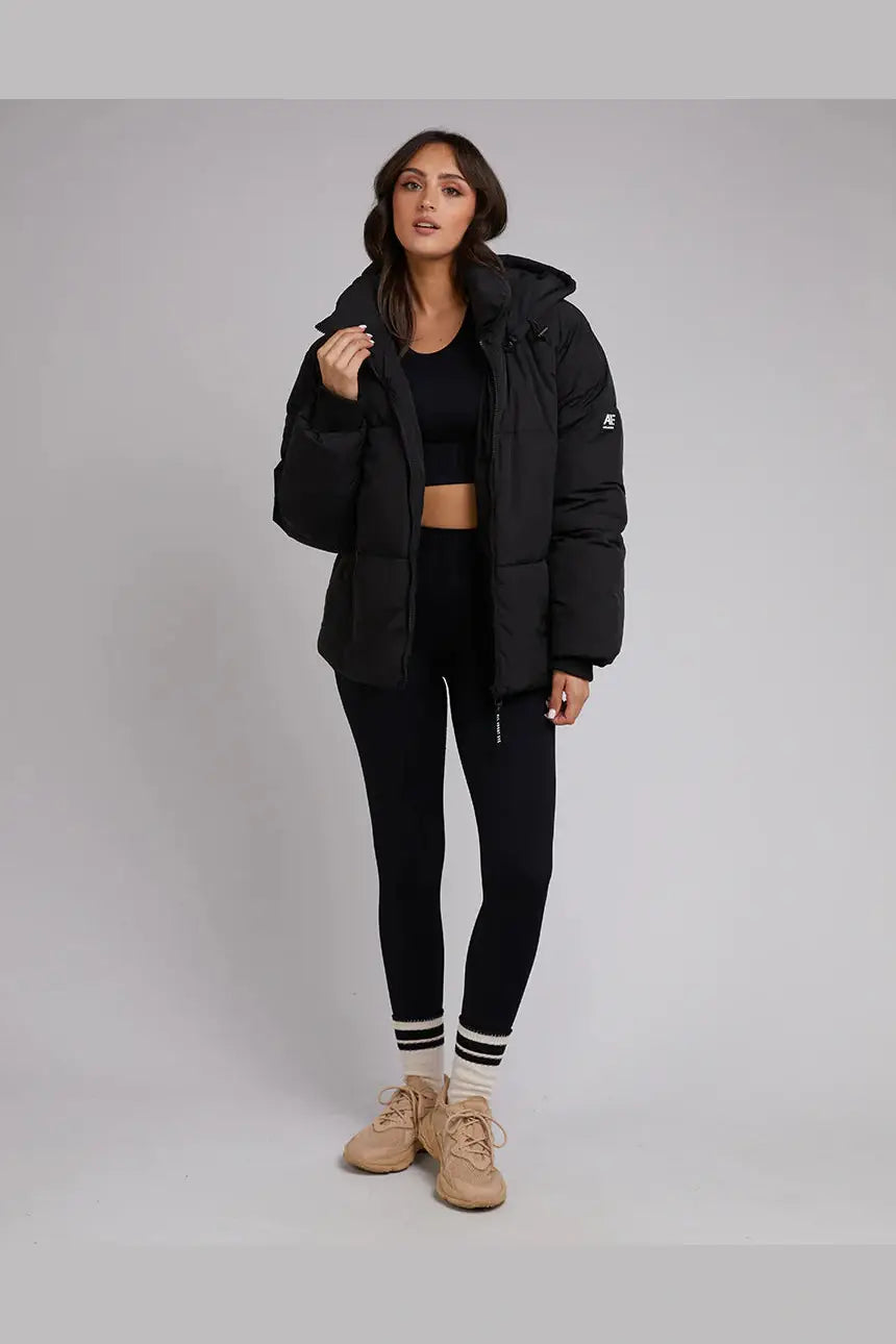 All about eve active remi luxe puffer- black