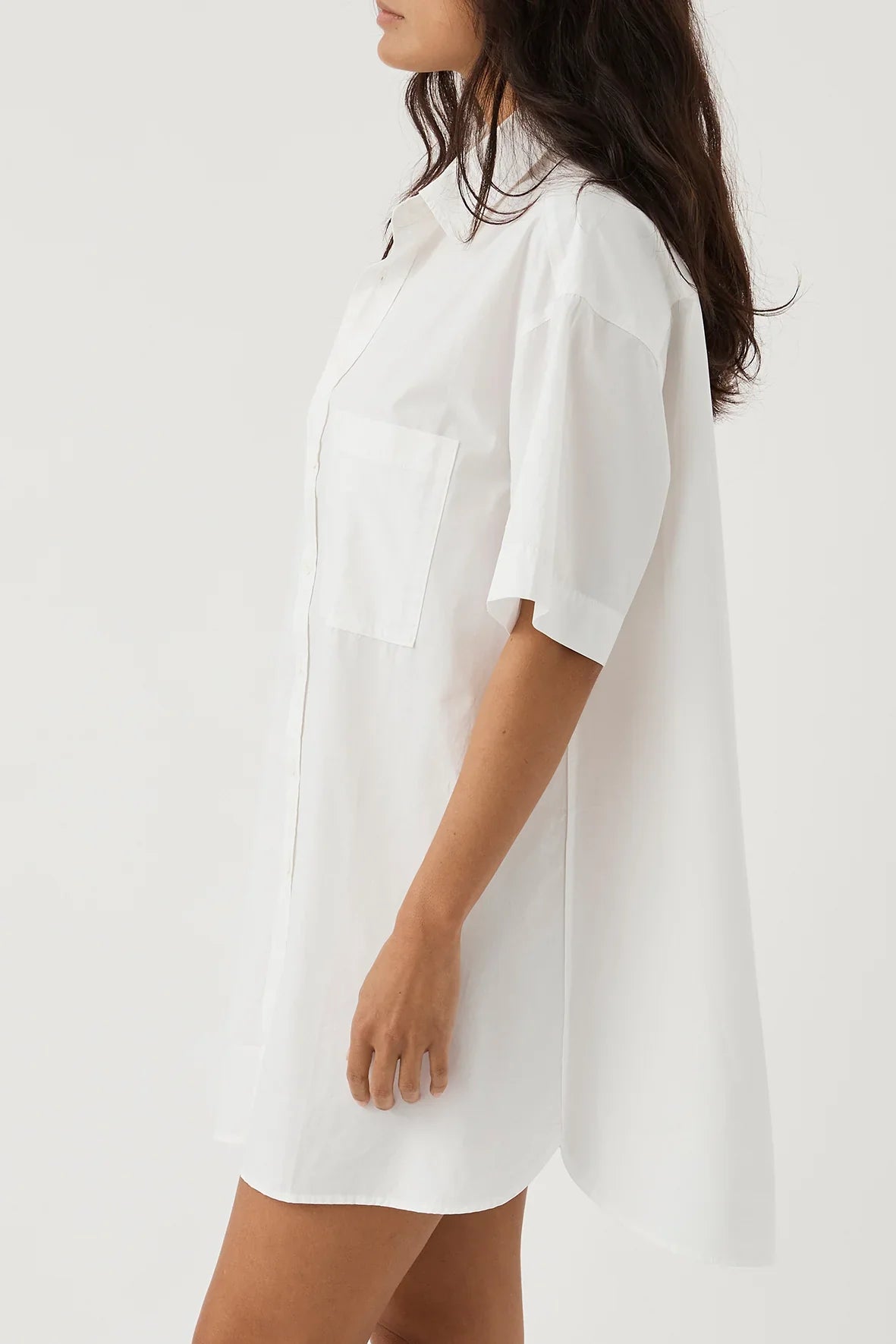 Arcaa drew/dylan tshirt dress - cloud