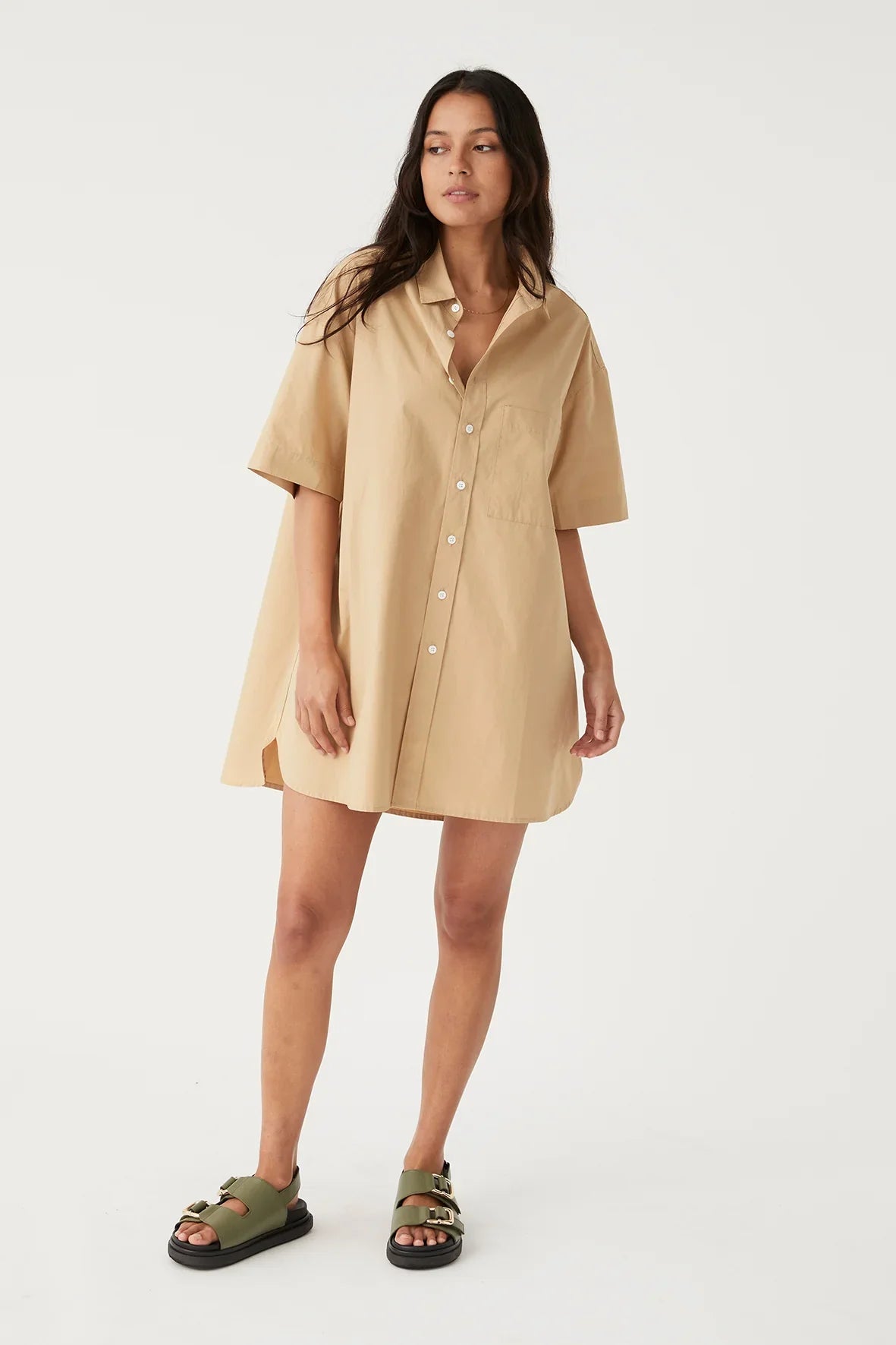 Arcaa dylan/drew tshirt dress - honey