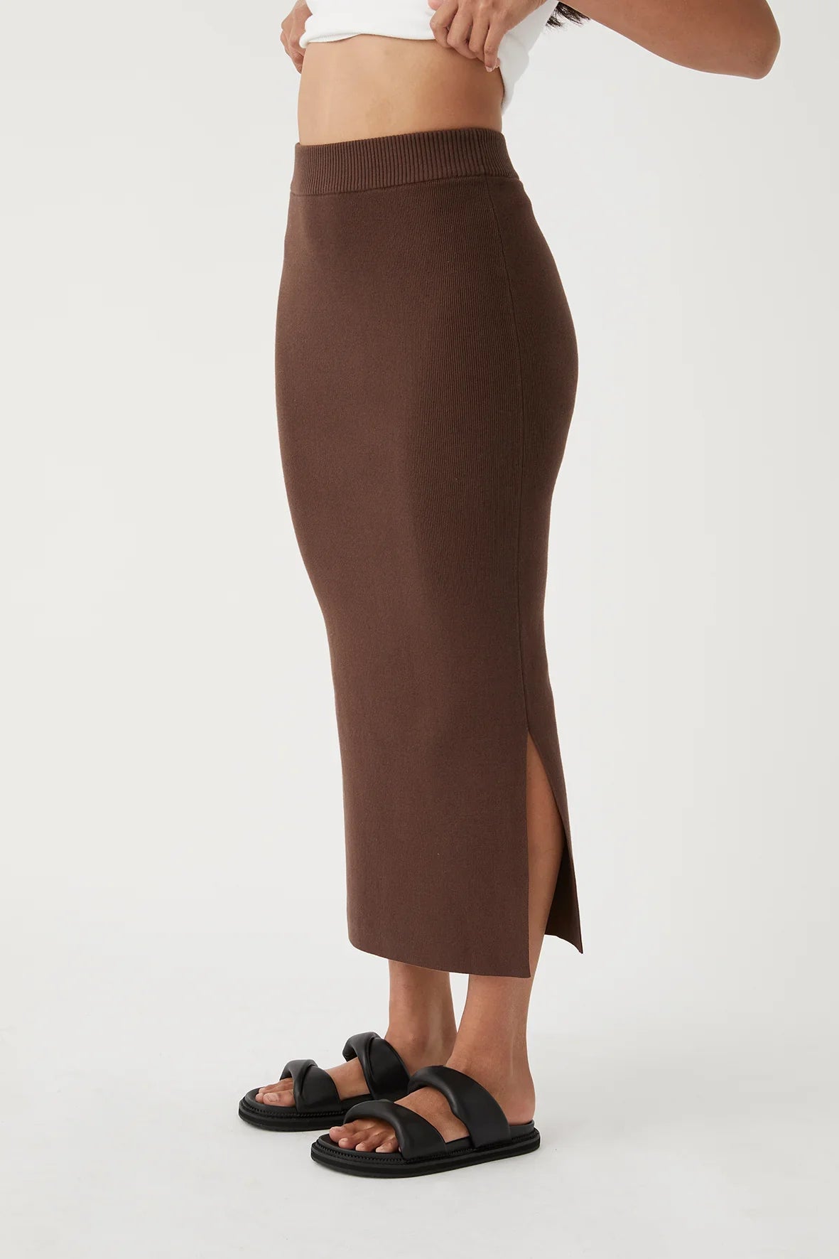 Arcaa harper skirt- chocolate