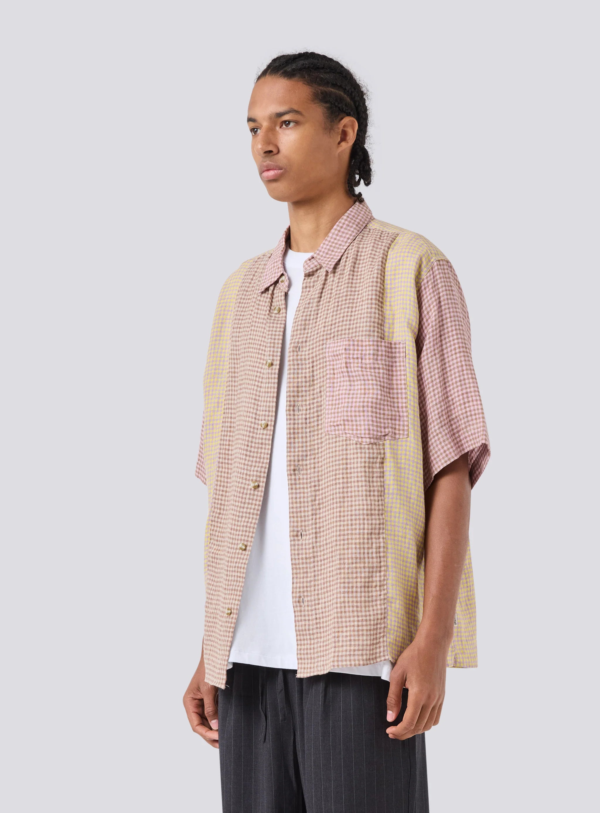 BARNEY COOLS Homie shirt - Mixed plaid