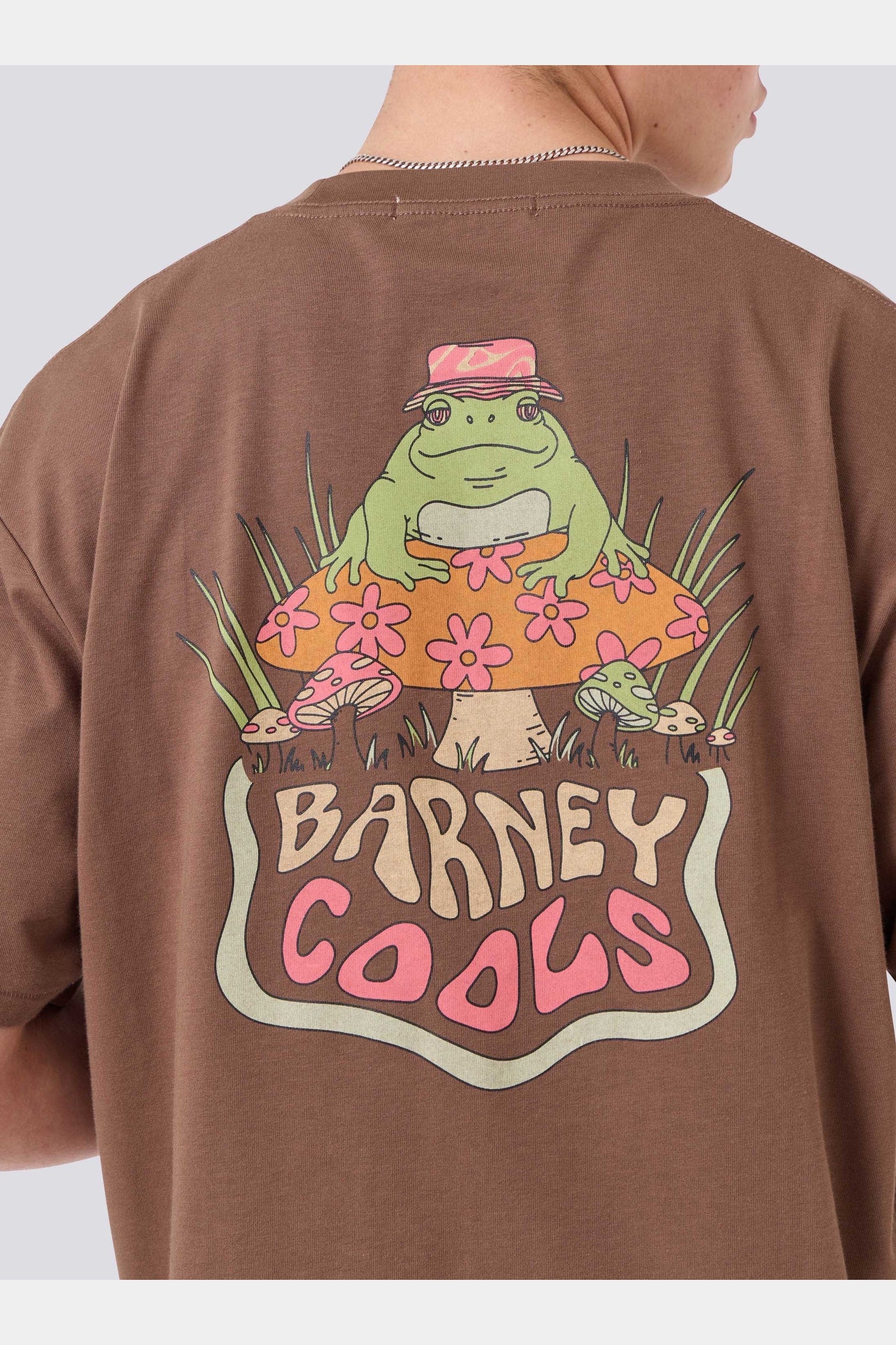 BARNEY COOLS Kambo tee - Coffee