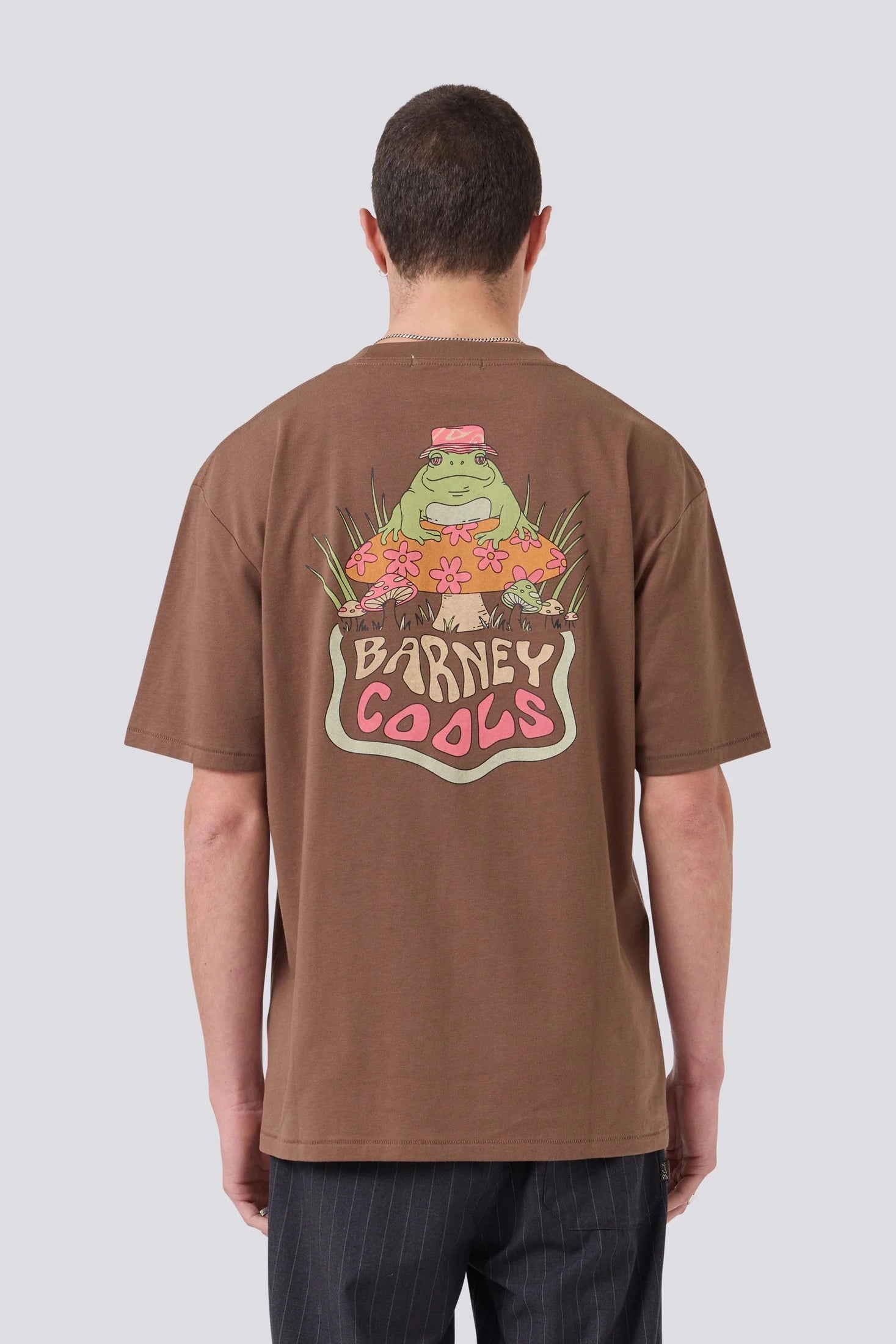 BARNEY COOLS Kambo tee - Coffee