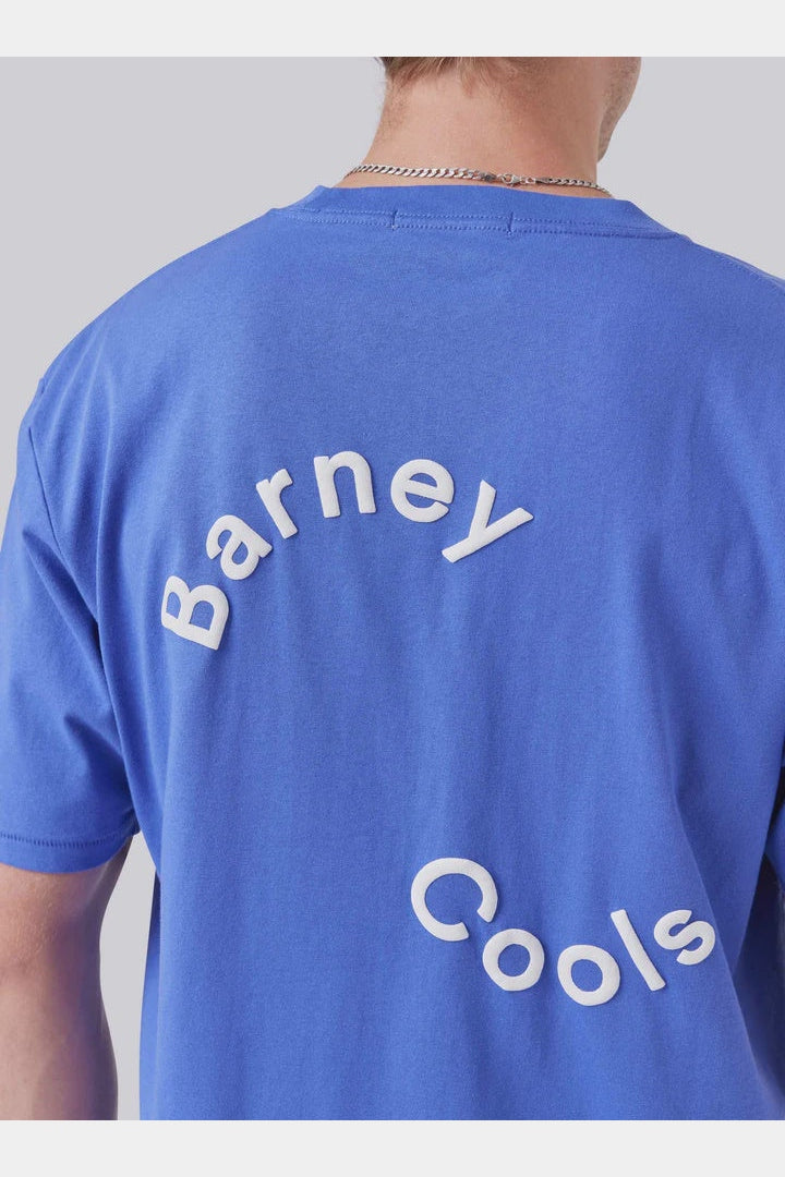 Barney cools Path Tee Cyber Blue