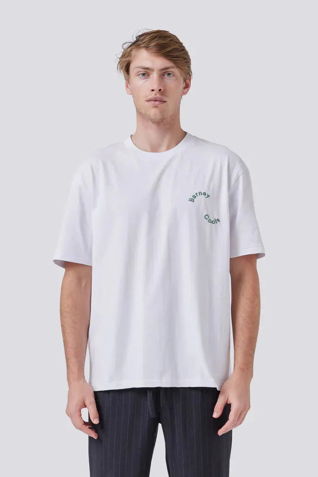 Barney Cools Path Tee White