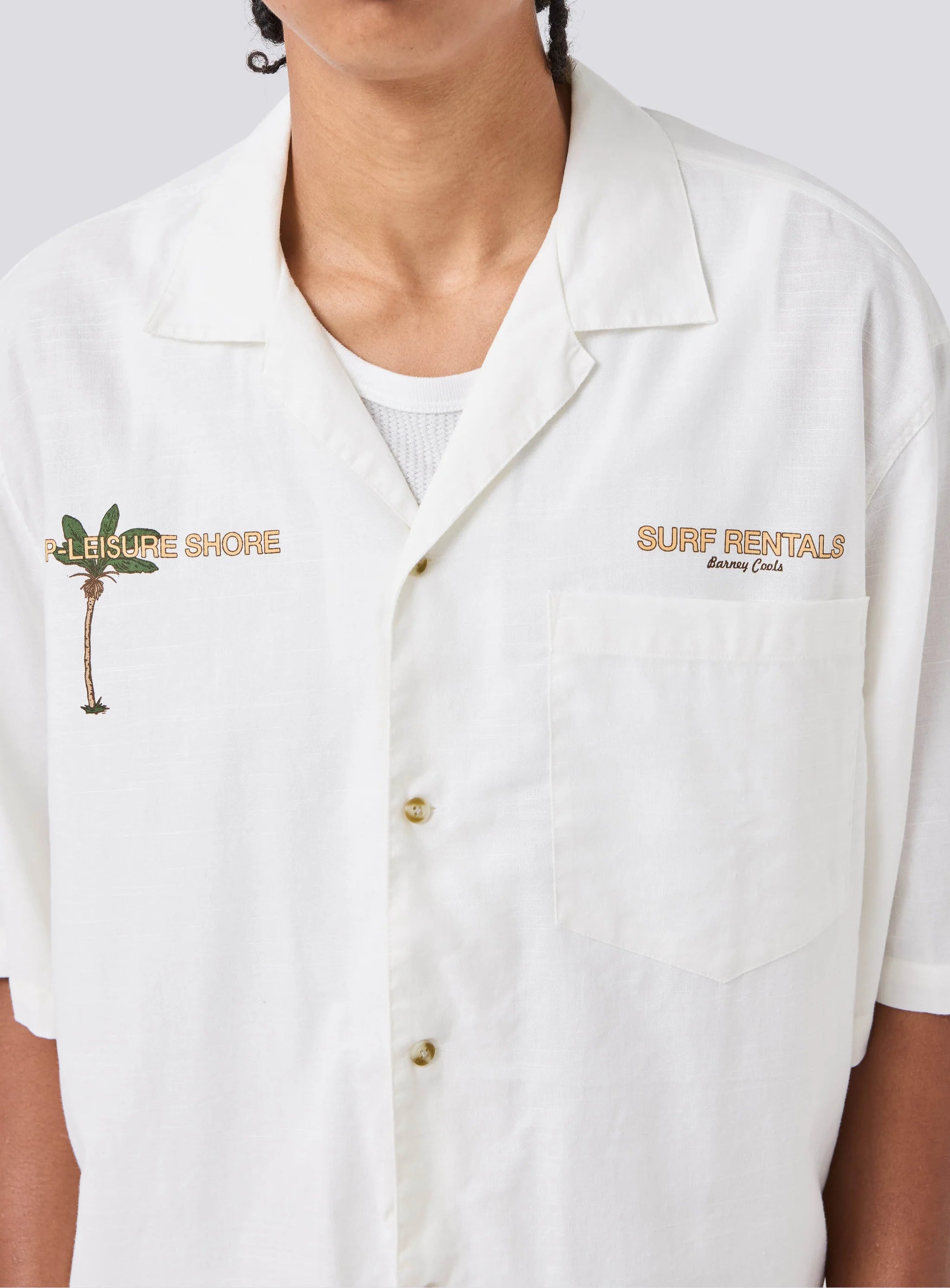 BARNEY COOLS Shore shirt - Natural